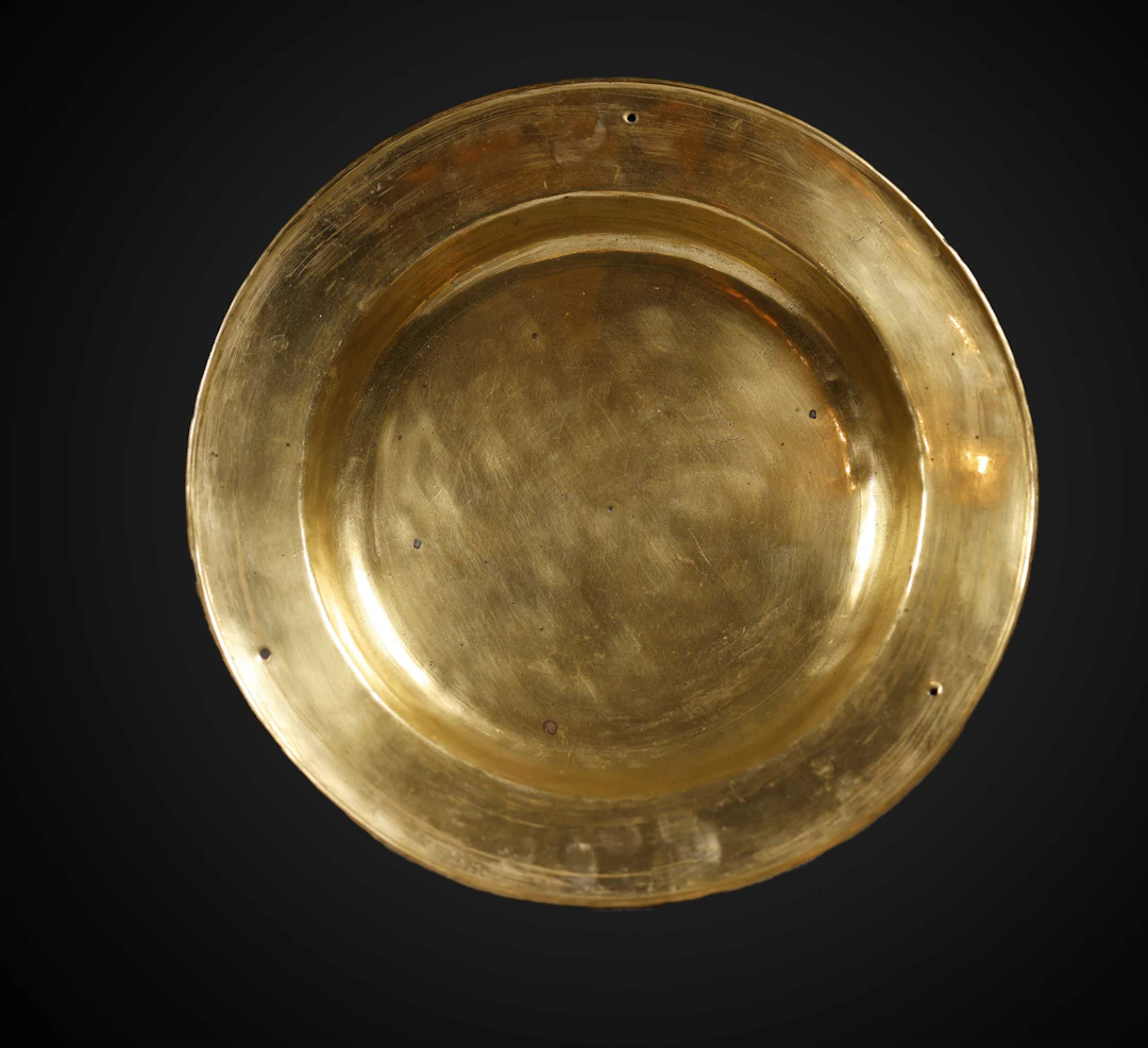 Large Alms Plate from Nuremberg, Germany, 16th/17th century