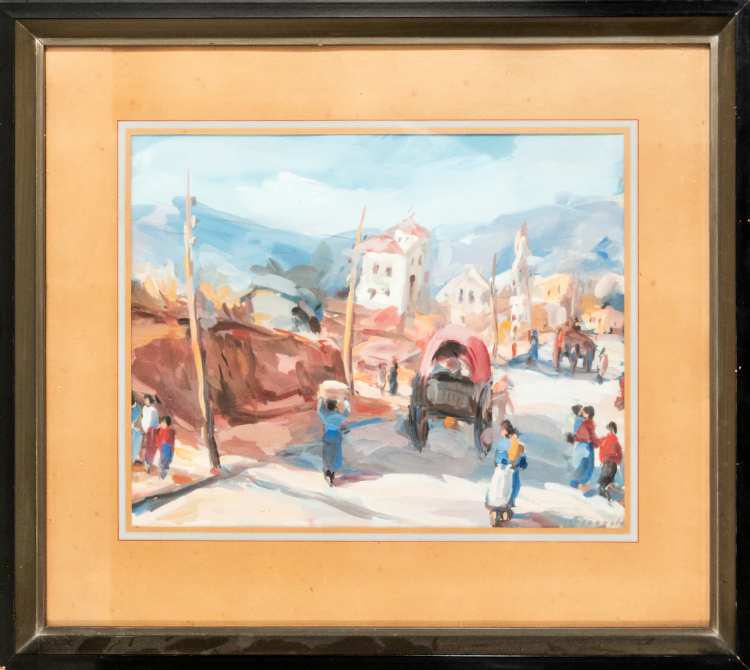 European Impressionist School - signature to be identified