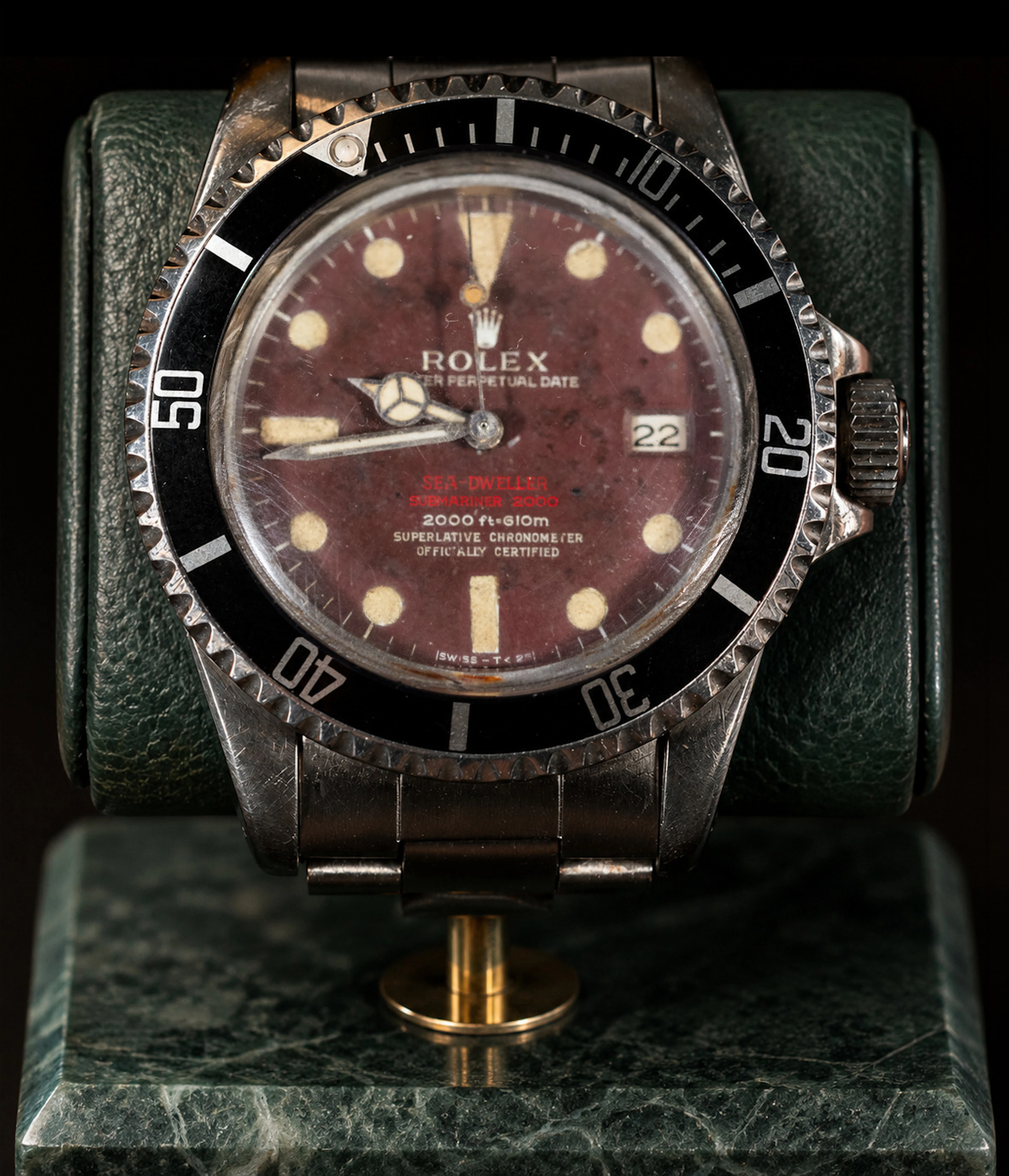 Exceptional Rolex Sea Dweller in steel from 1972