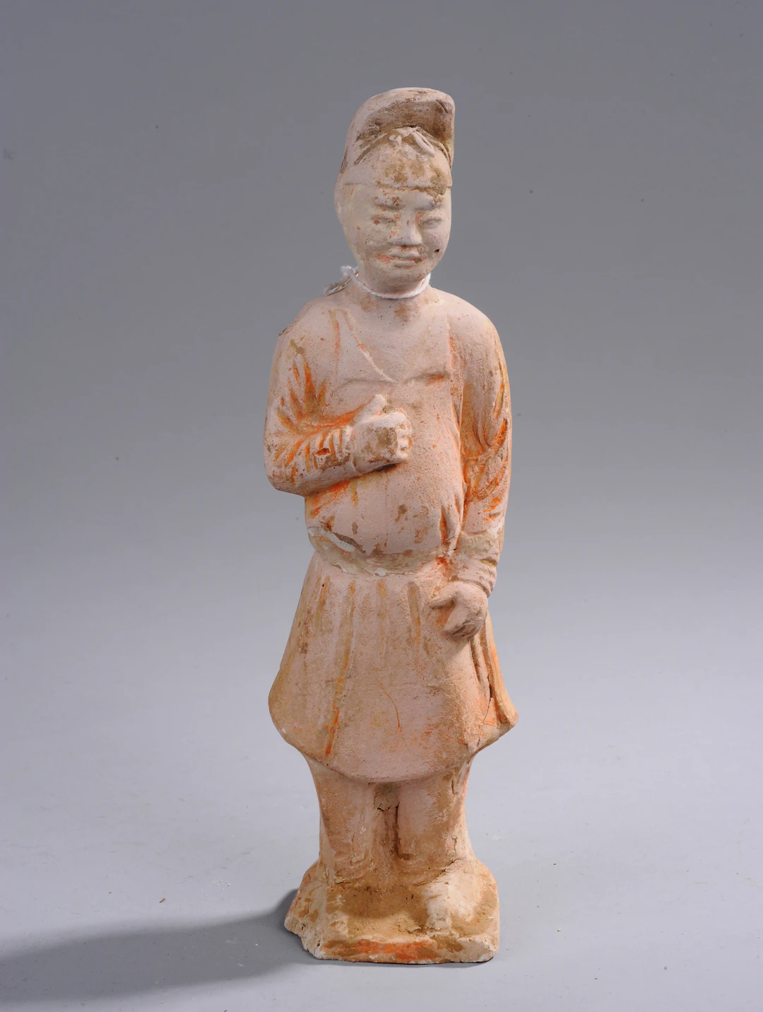 Terracotta statue, China, Tang Dynasty (618-907)