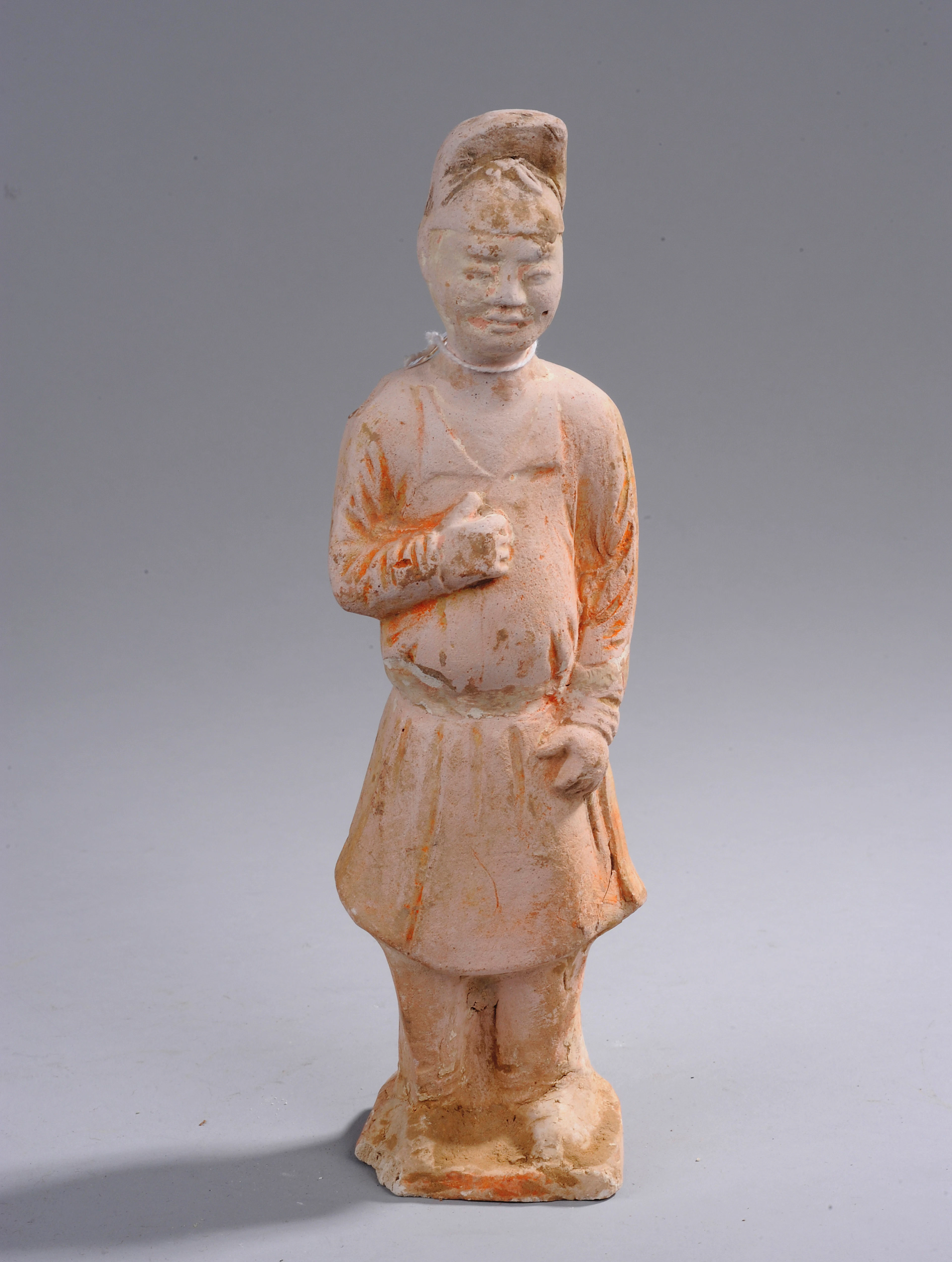 Terracotta statue, China, Tang Dynasty (618-907)