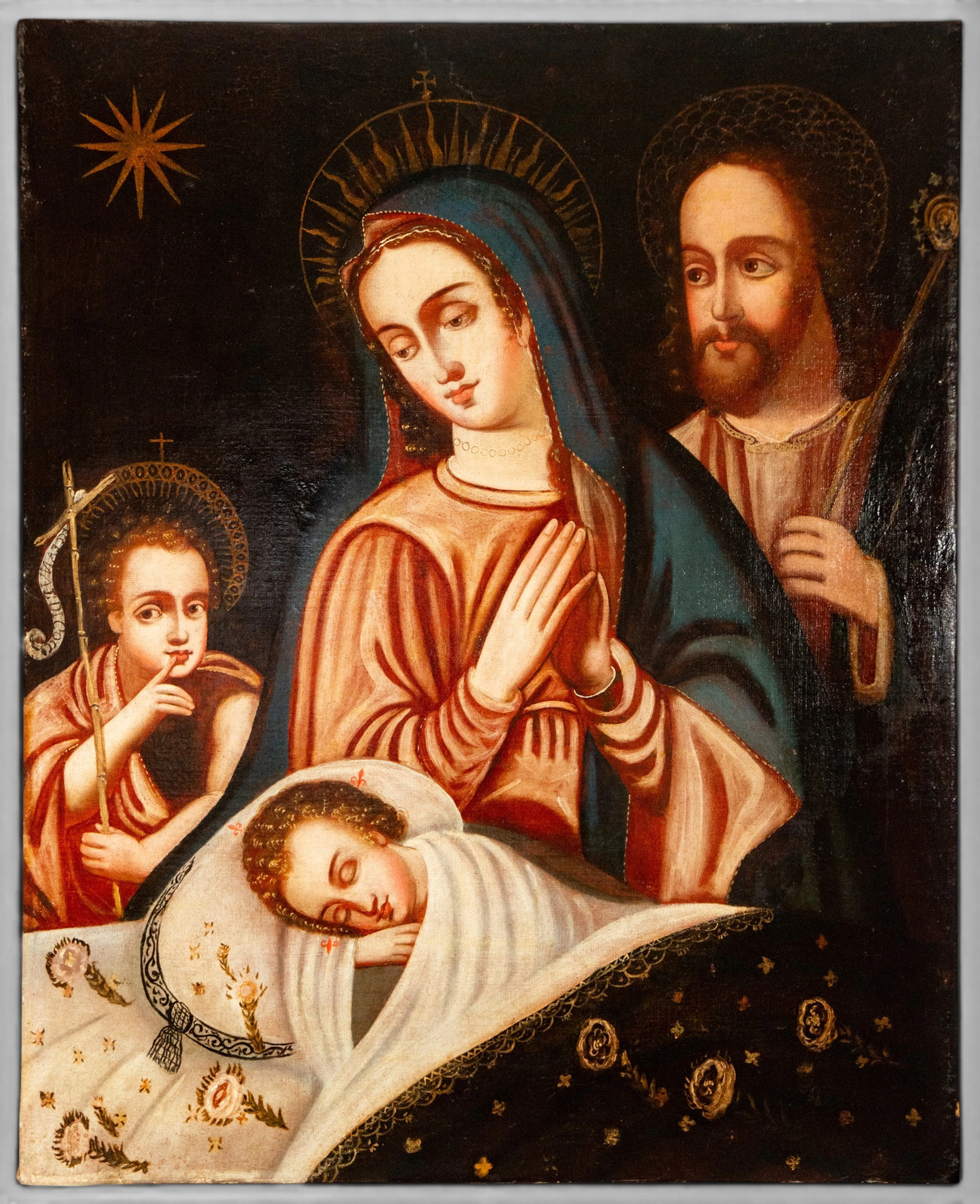 Holy Family – Colonial painter from Lima – 17th–18th centuries