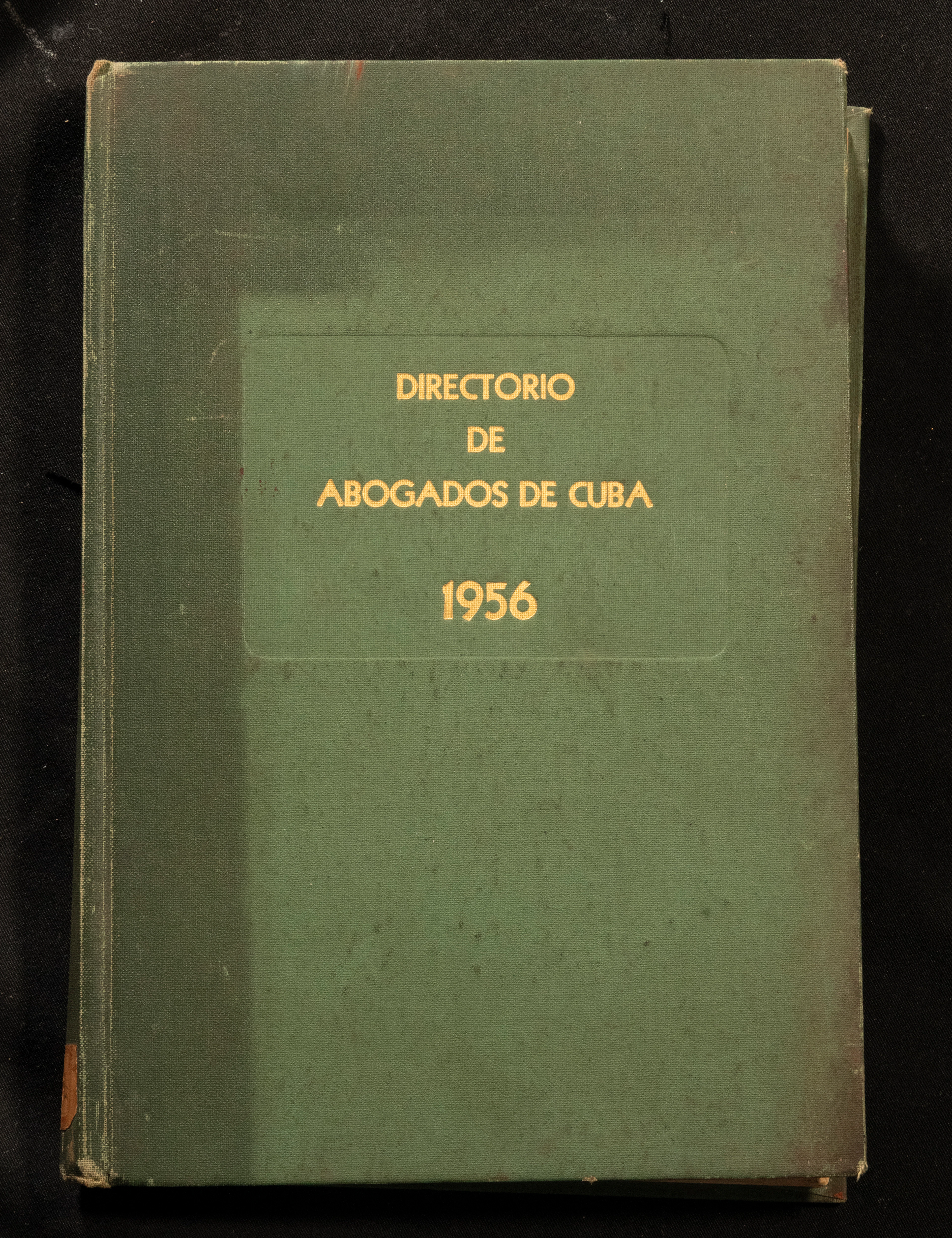 BOOK OF LAWYERS OF CUBA YEAR 1956