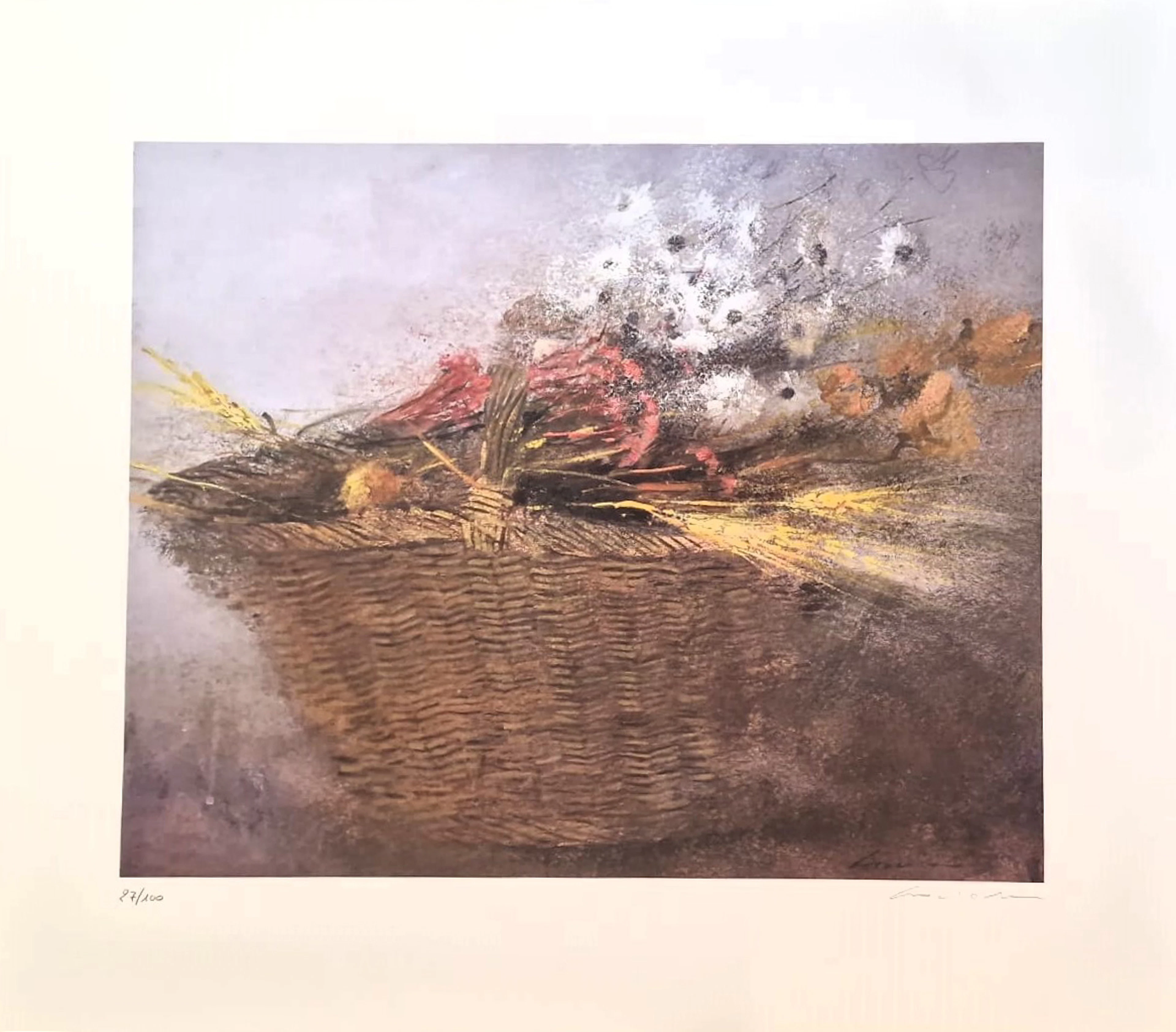 RENZO CROCIARA (Italy, 20th century) Basket, 1990s