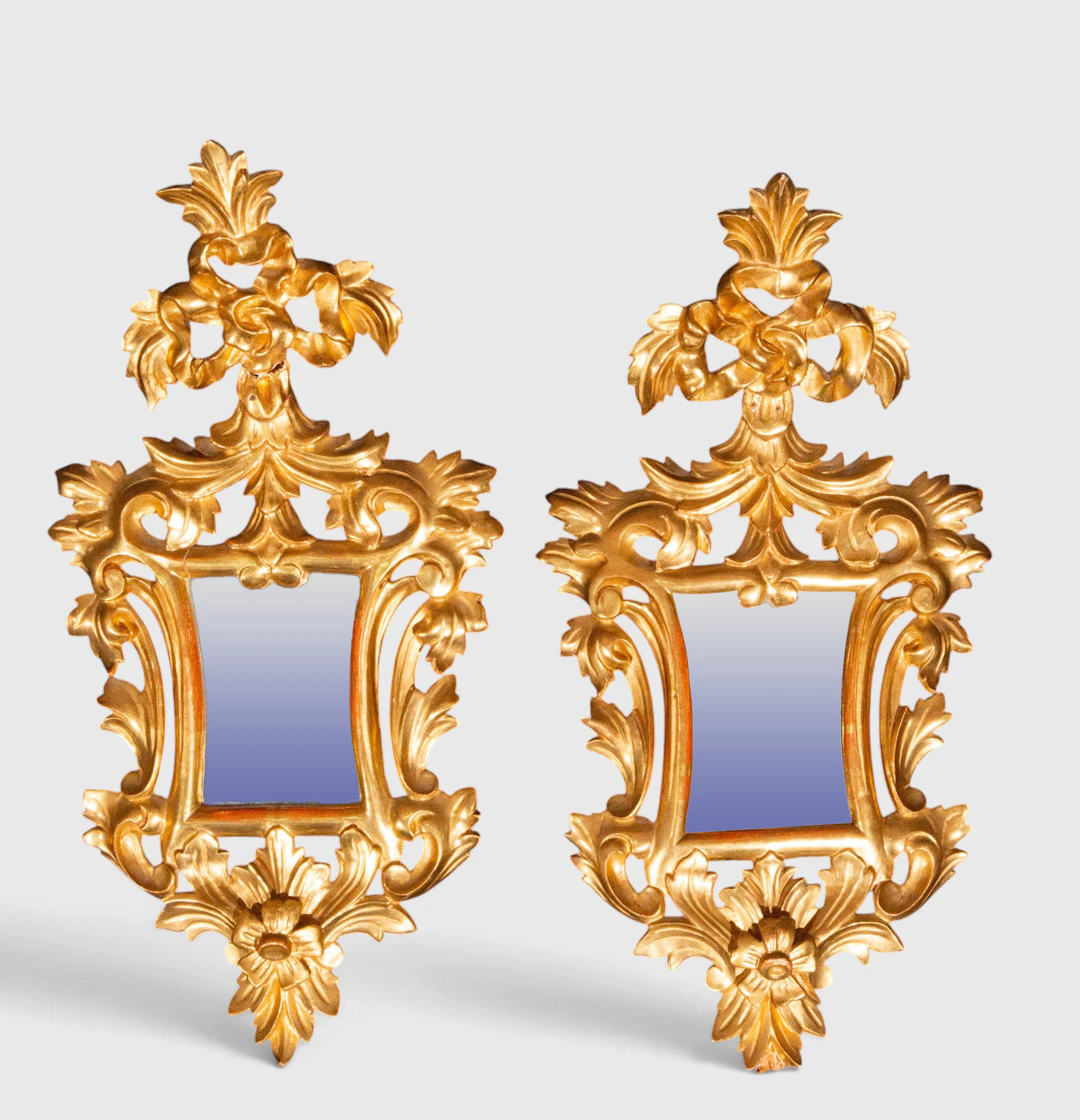 Pair of cornucopias – European school – 19th century