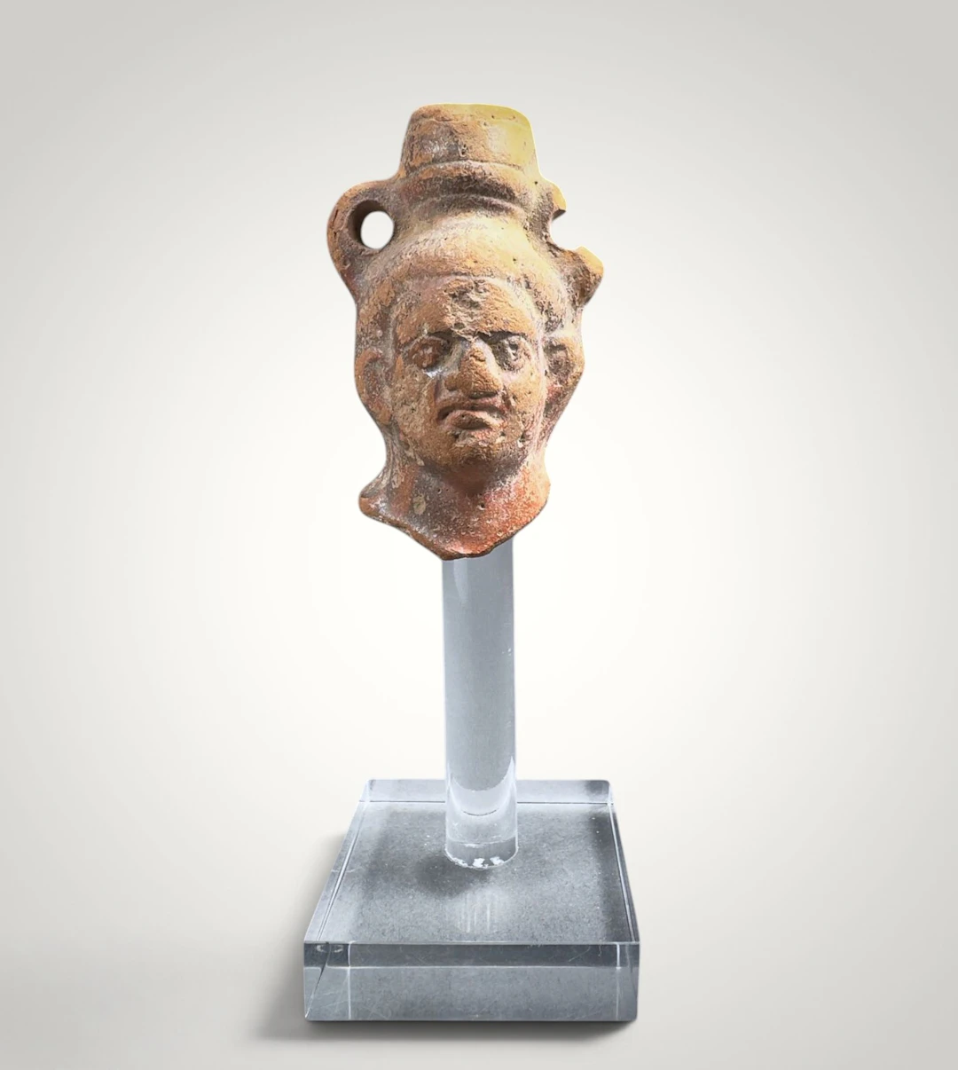 Fragmentary head of a young man. Greco-Roman culture, 1st century