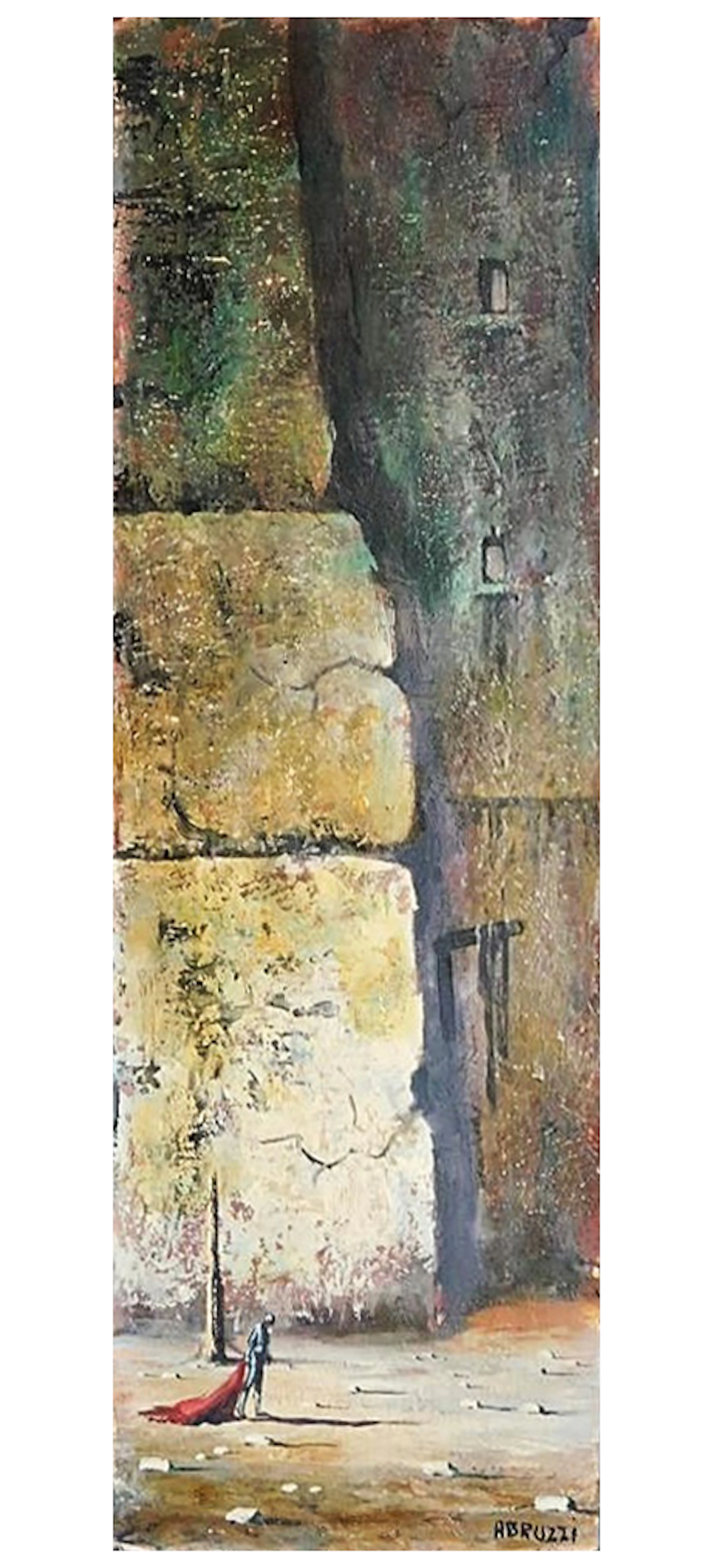 HAROLD C. STEPHENSON, OHIO 1908. ABRUZZI. LARGE SIGNED ORIGINAL OIL PAINTING