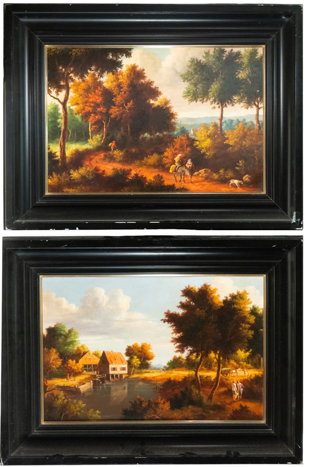 Pair of 18th-century Dutch copperplates
