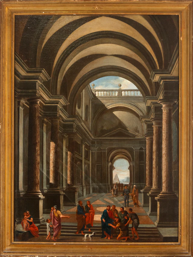 17th Century Architecture, Spanish or Italian school