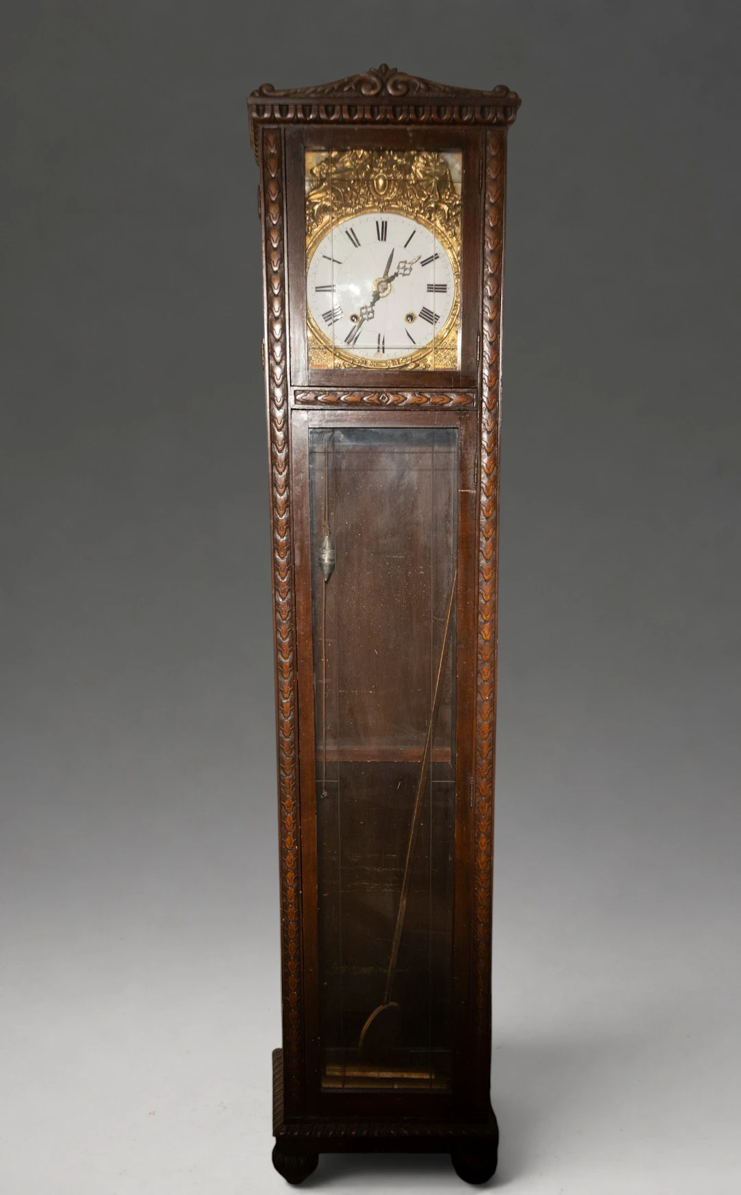 Tall case wall clock – late 19th-early 20th century