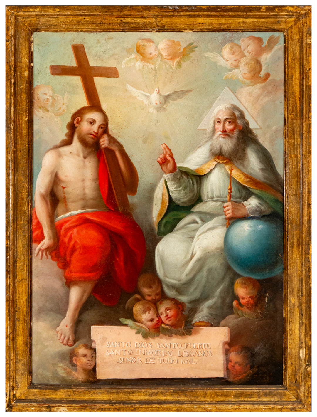 Holy Trinity – Attributed to Maella – 18th century