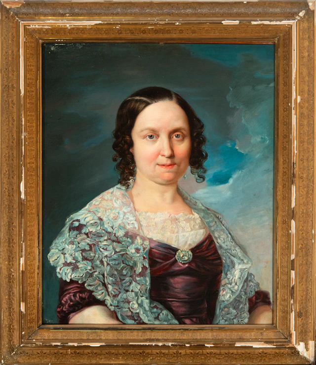 PORTRAIT OF A LADY, ATTRIBUTED TO VICENTE LÓPEZ PORTAÑA