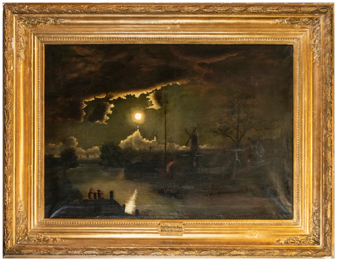 Aert Van der Neer attr. – Dutch School – 19th century