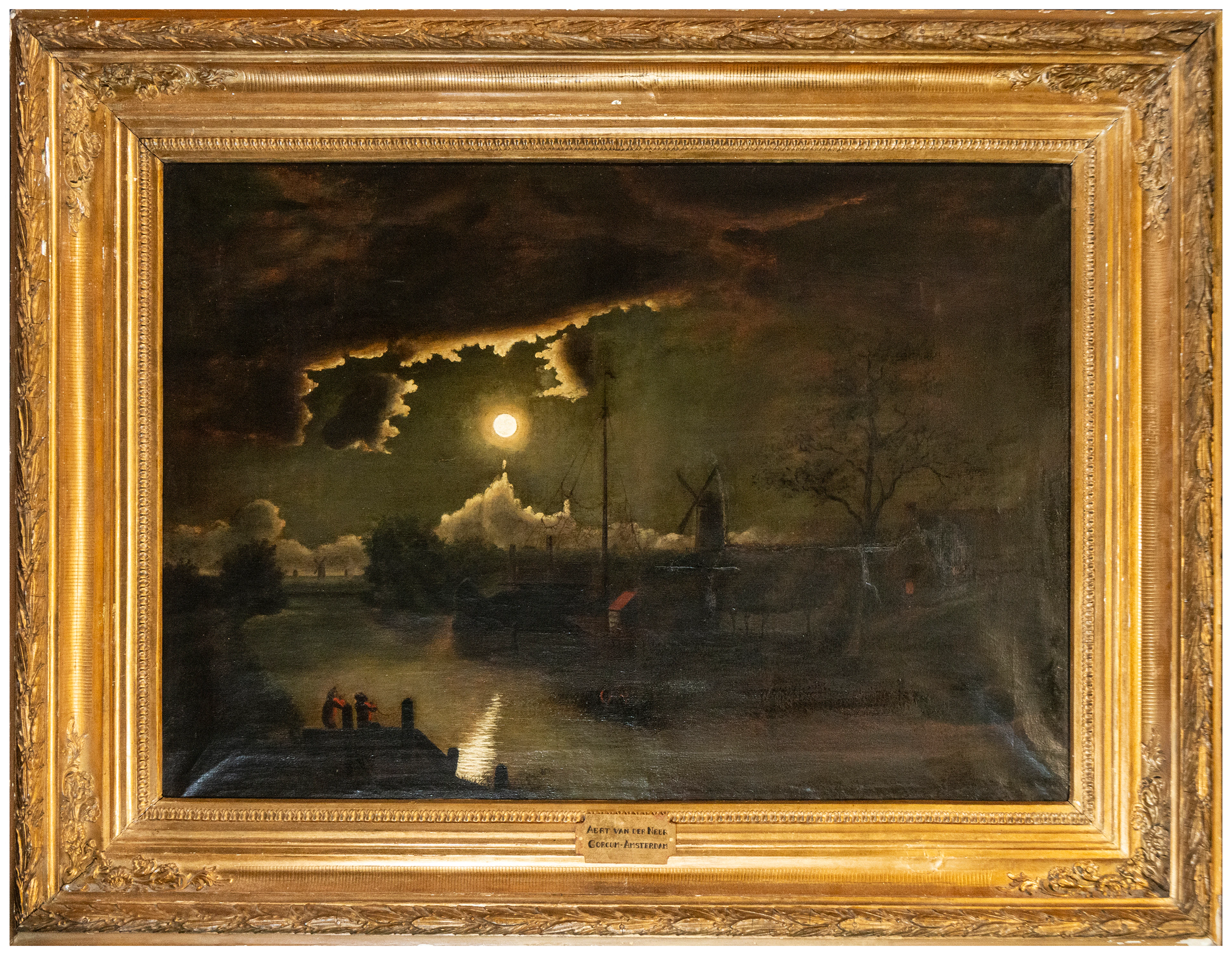 Aert Van der Neer attr. – Dutch School – 19th century