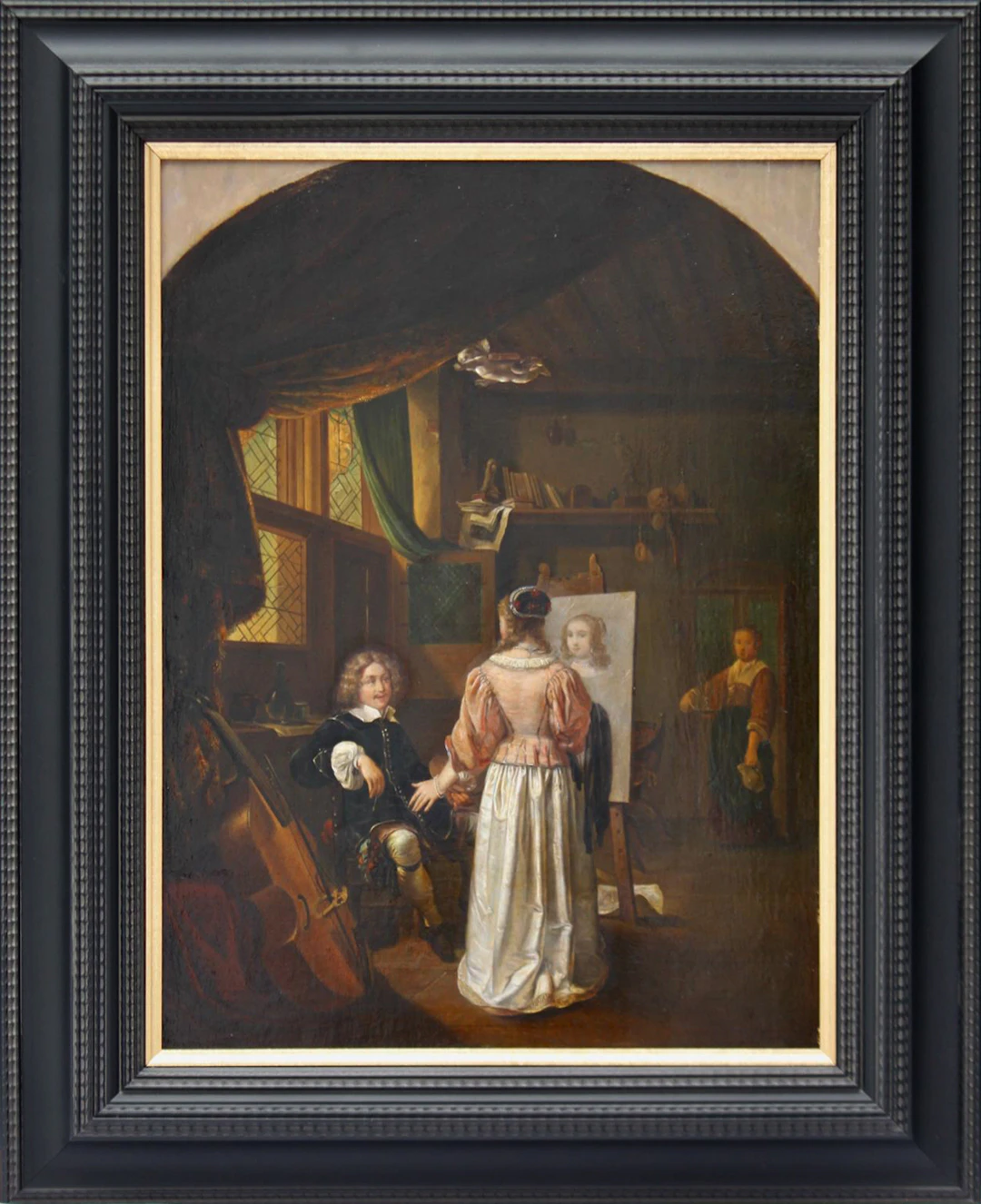 DUTCH SCHOOL OF THE 19TH CENTURY, ACCORDING TO FRANS VAN MIERIS THE