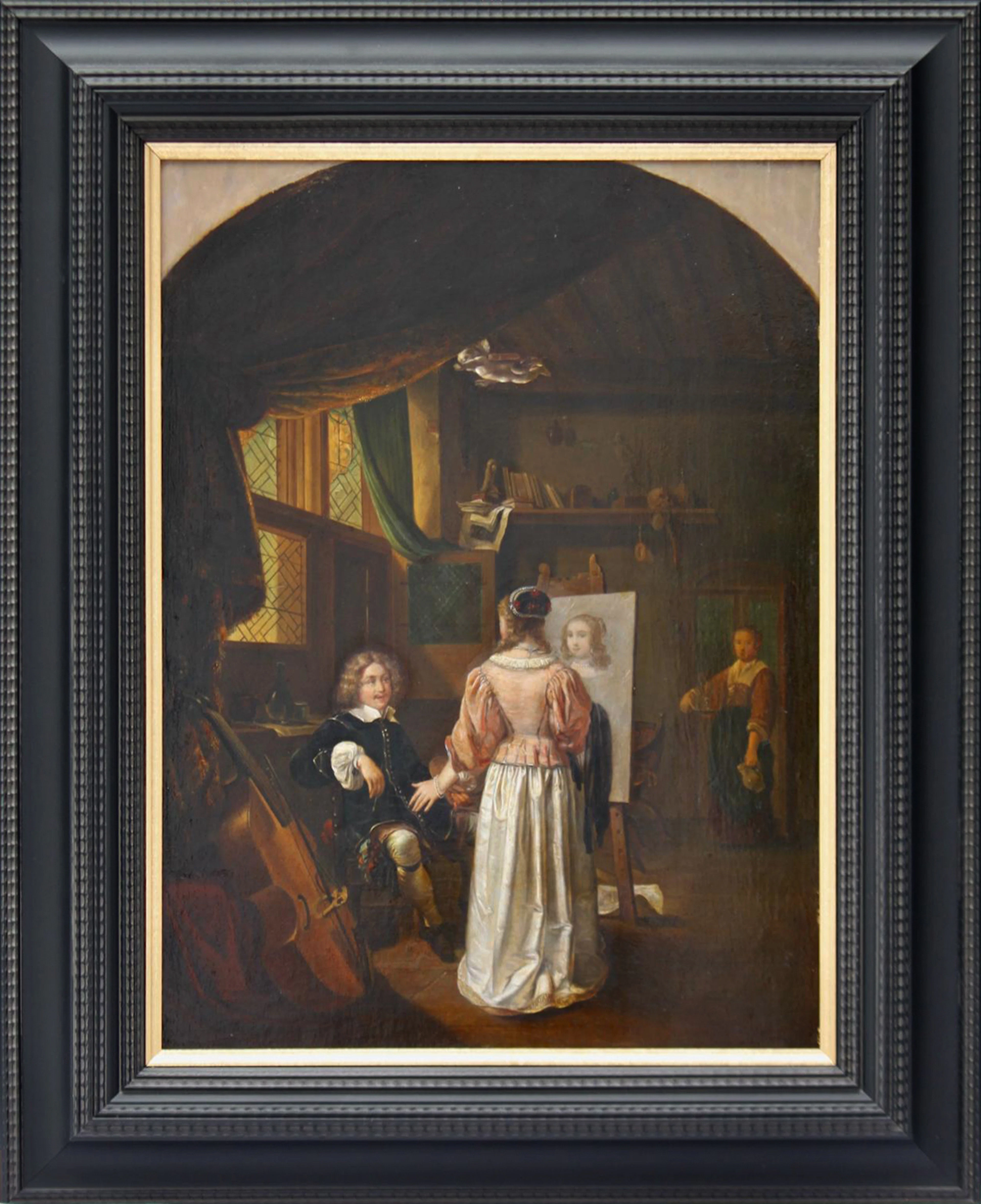 DUTCH SCHOOL OF THE 19TH CENTURY, ACCORDING TO FRANS VAN MIERIS THE