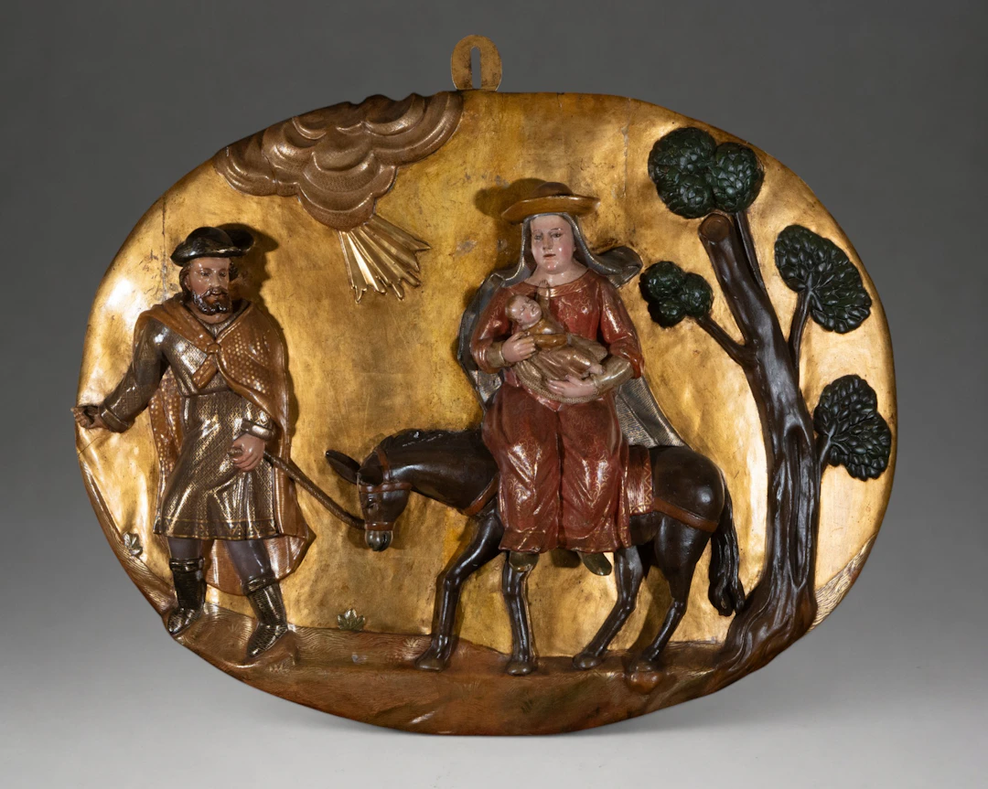 The Flight into Egypt – Navarre School – 16th-17th century
