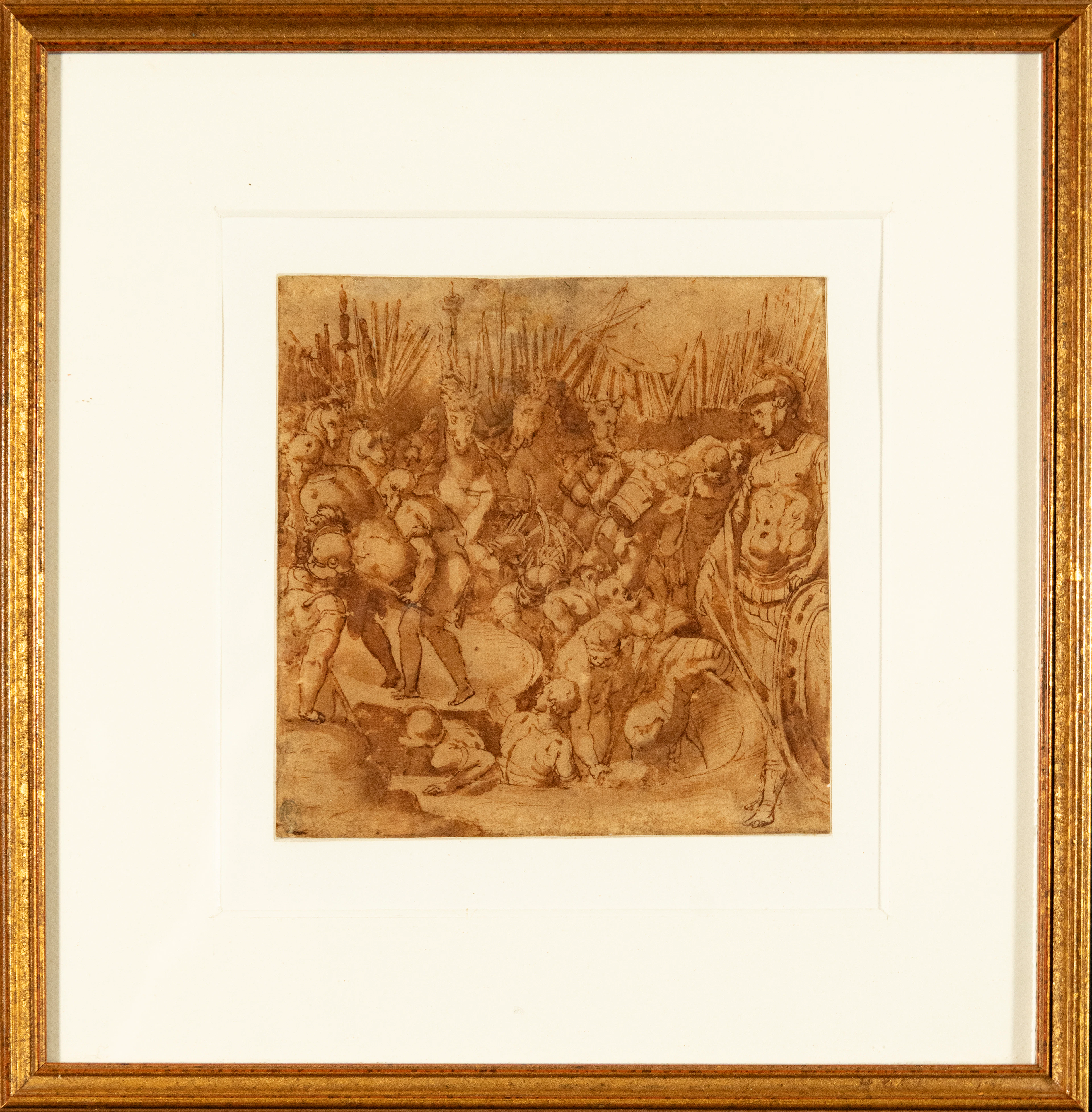 Attributable to Federico Zuccaro (Urbino, 1542-1609), drawing on paper