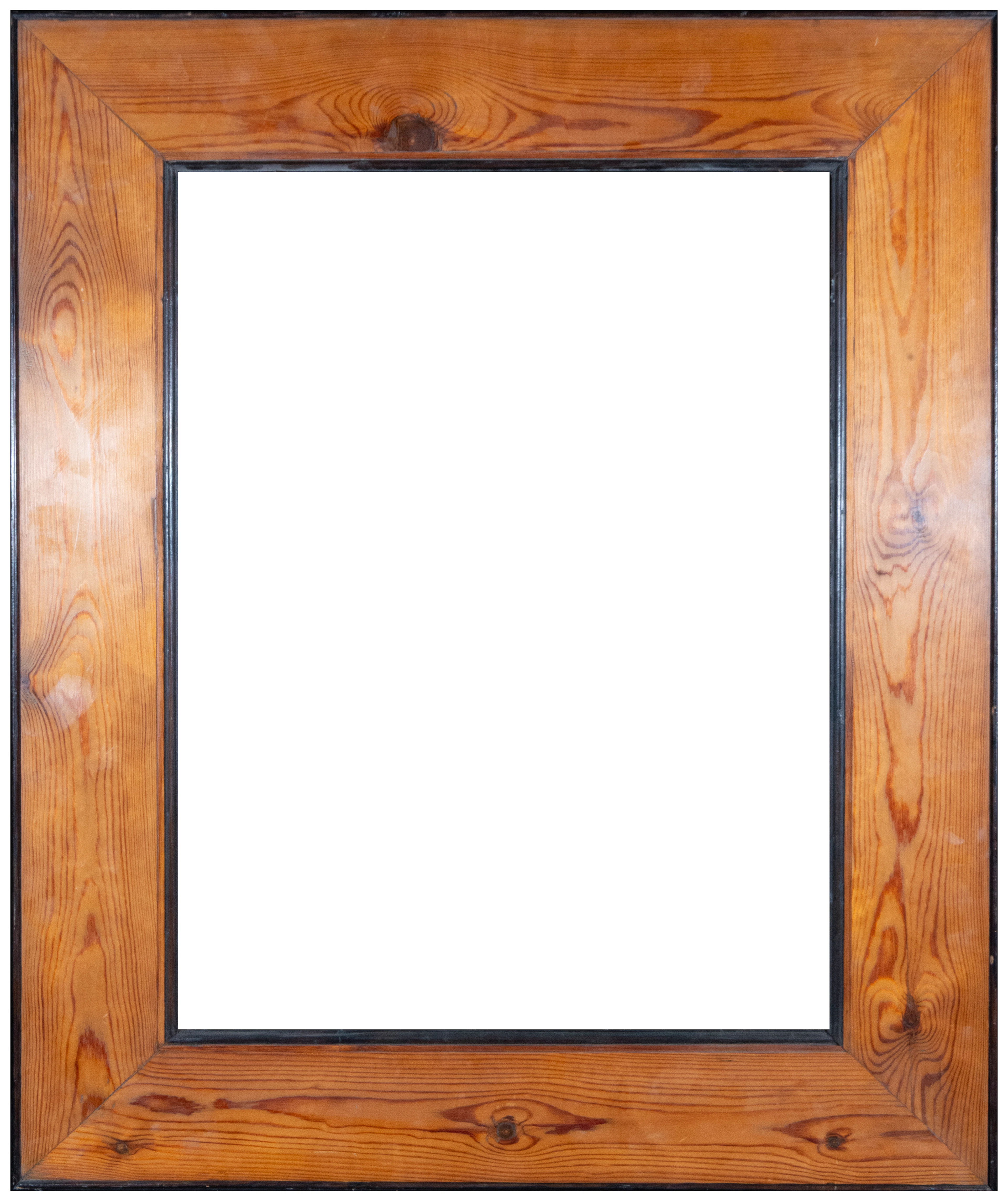Elizabethan wooden frame with ebonized interior molding – 19th century