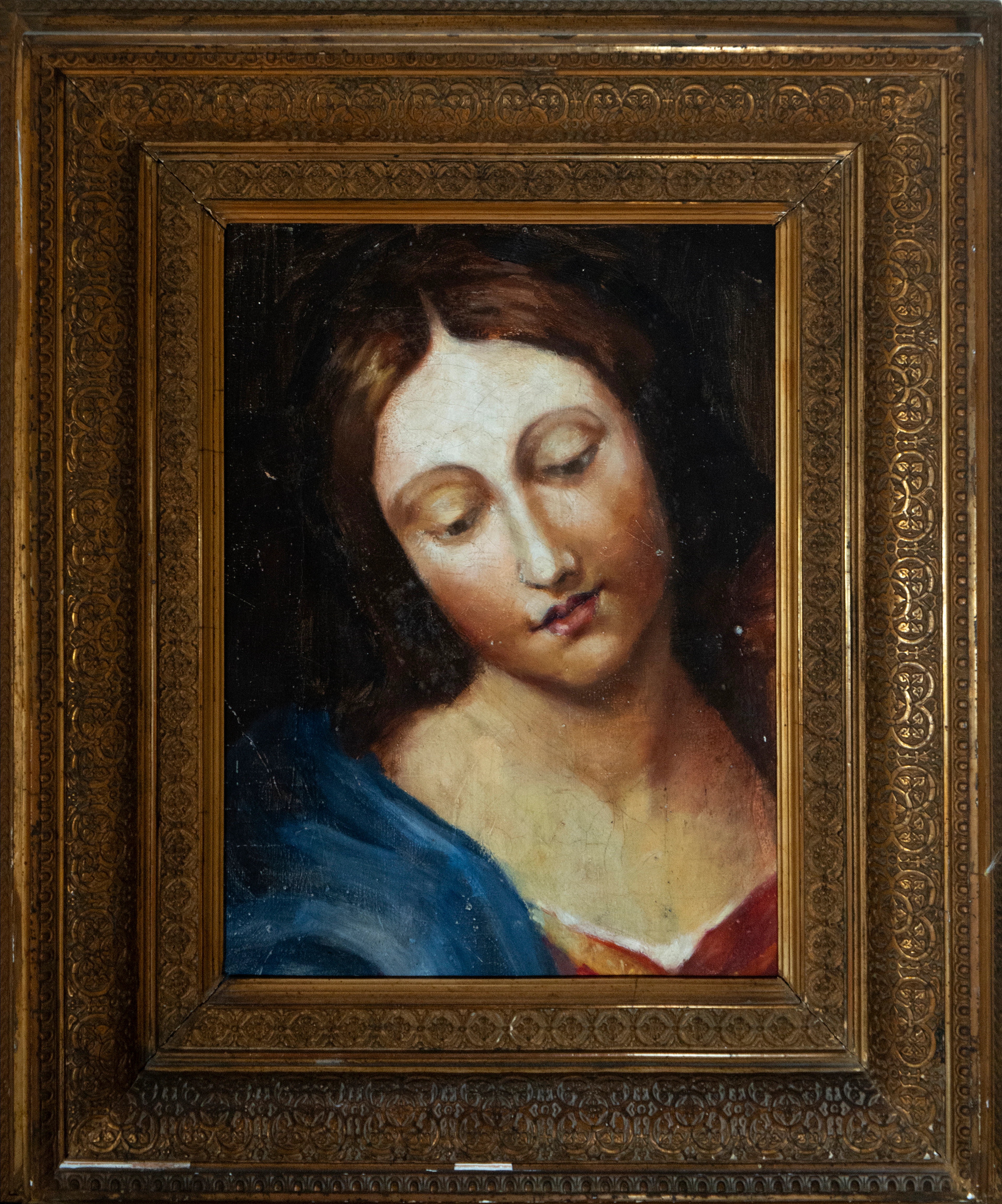 19th Century Italo-Venetian School - Portrait of the Virgin