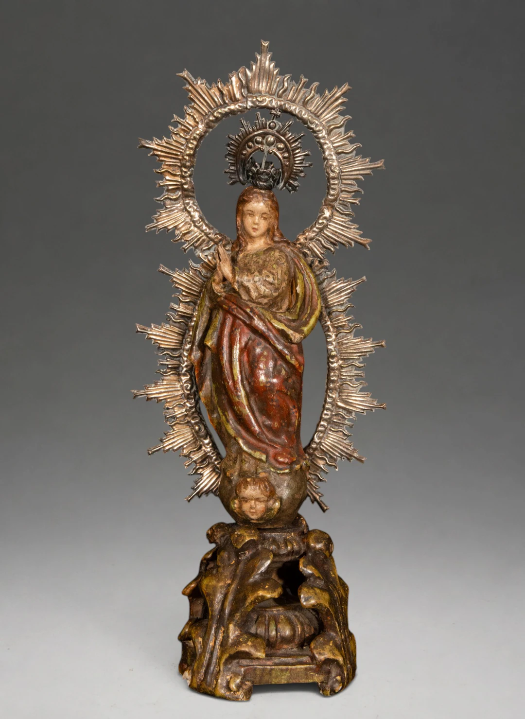 Infant Jesus with powers – Colonial school, possibly Mexico – 19th century