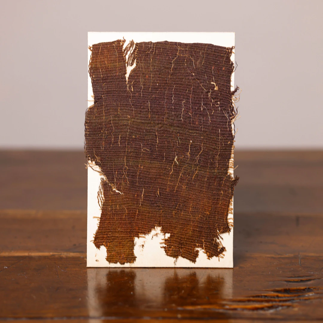 Fragment of a Coptic Paleo-Christian Monk or Hermit's Cloth in Wool