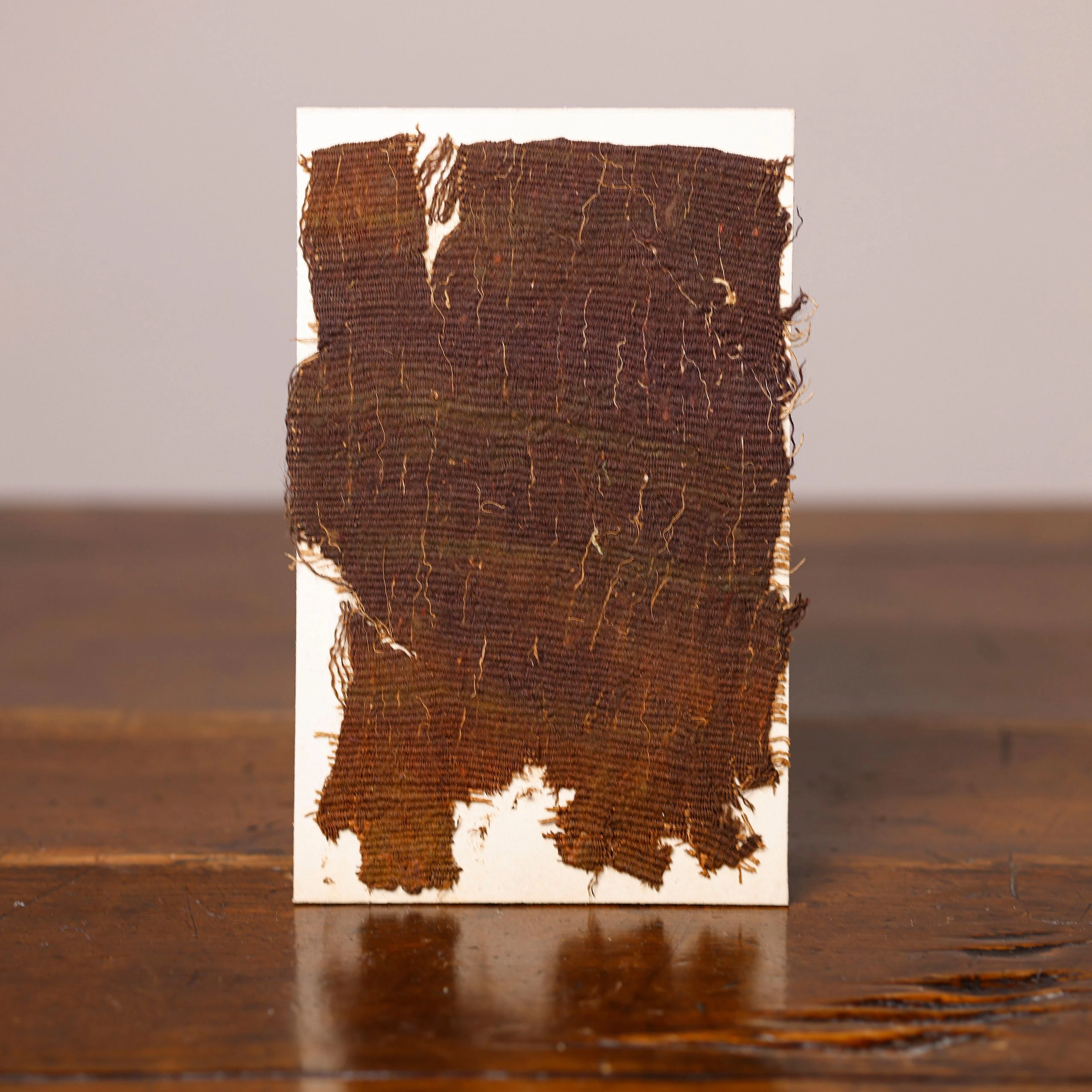 Fragment of a Coptic Paleo-Christian Monk or Hermit's Cloth in Wool