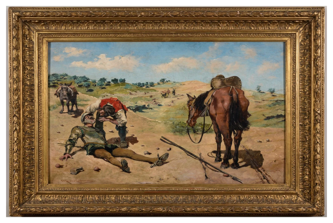 JOSÉ MORENO CARBONERO (Málaga, 1858 – Madrid, 1942) – The Broken Tooth