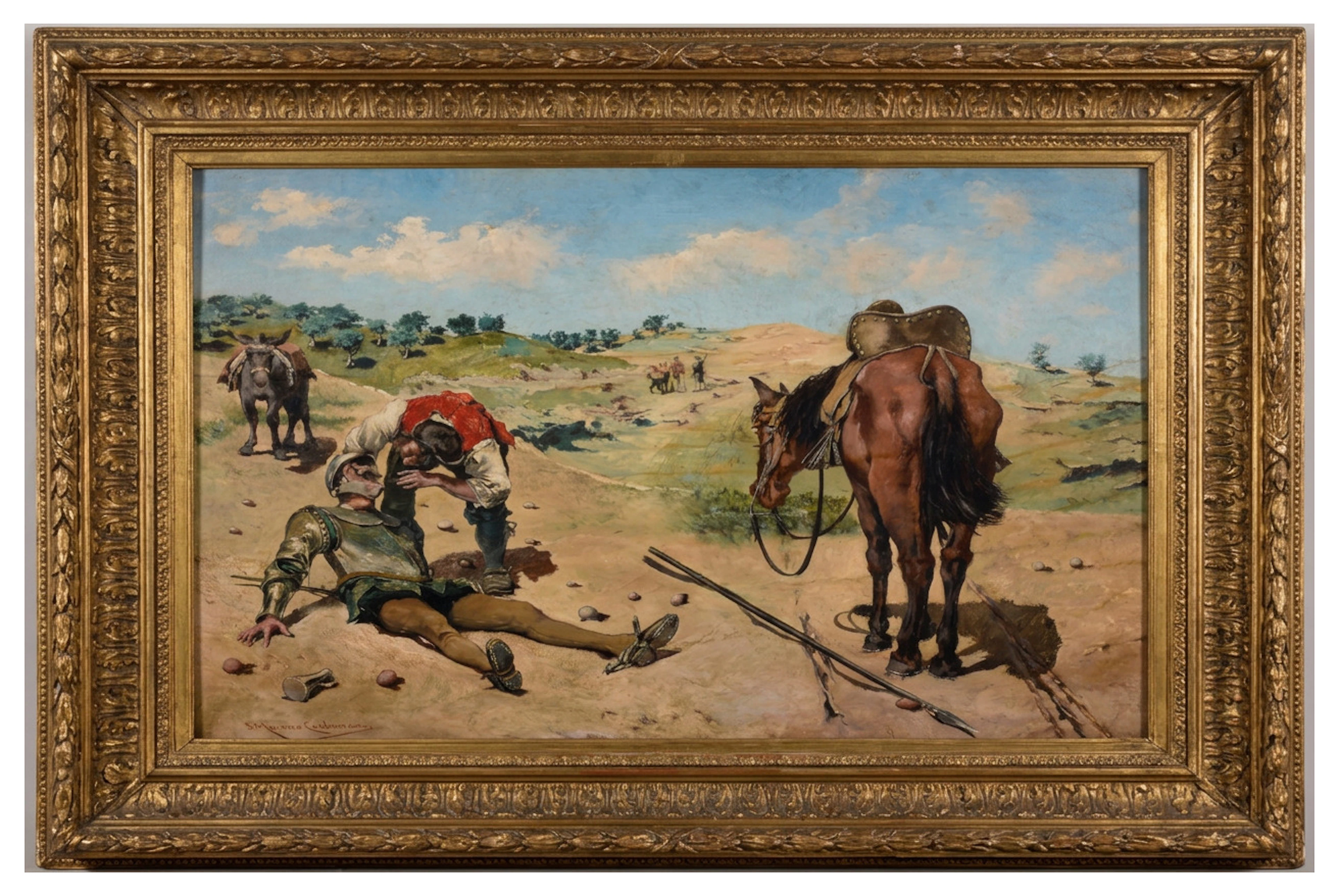 JOSÉ MORENO CARBONERO (Málaga, 1858 – Madrid, 1942) – The Broken Tooth