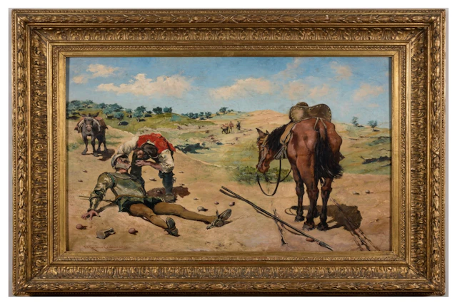 JOSÉ MORENO CARBONERO (Málaga, 1858 – Madrid, 1942) – The Broken Tooth