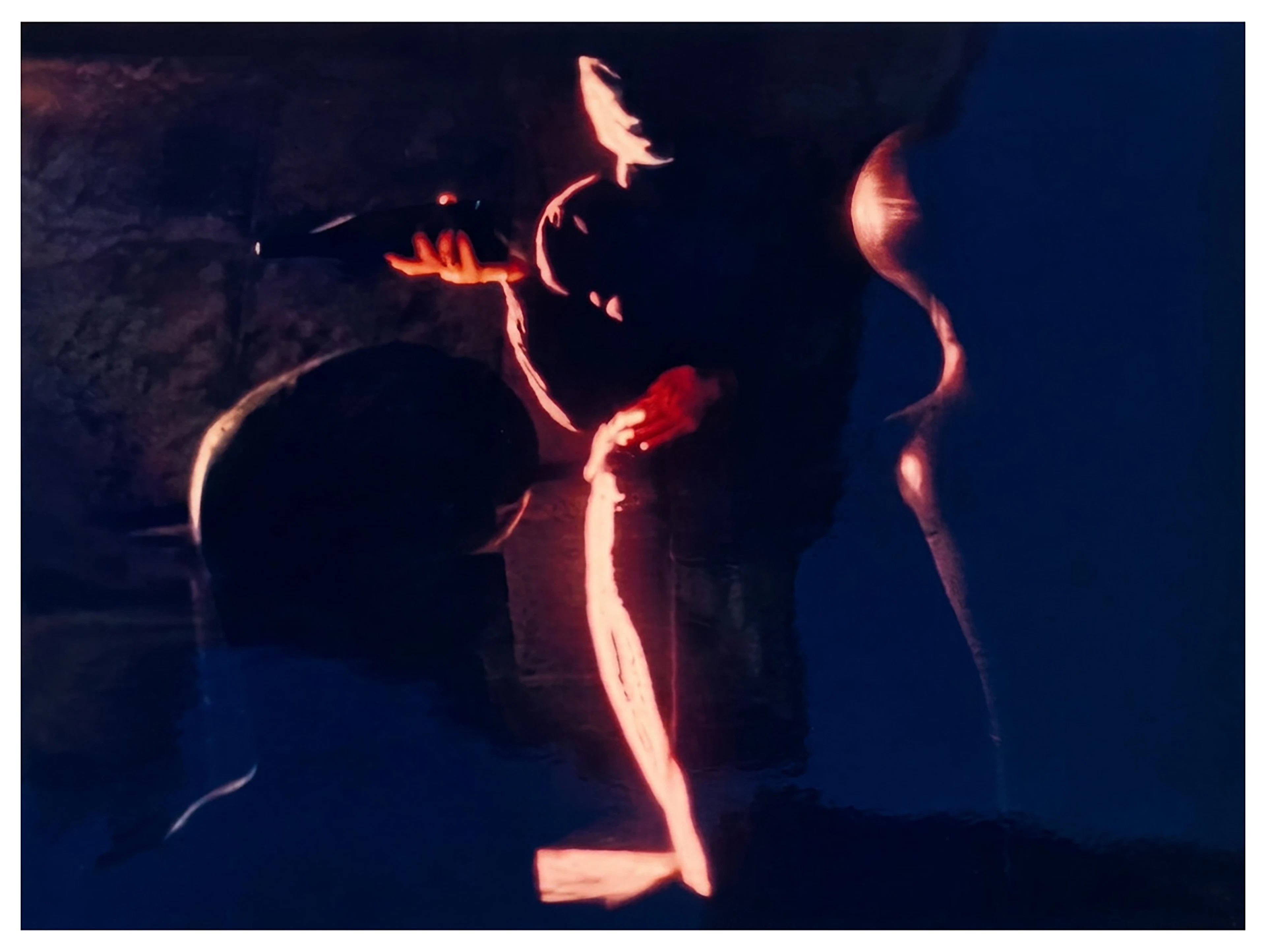 NORTH AMERICAN SCHOOL. 20TH CENTURY. Figures in shadow, 2000.