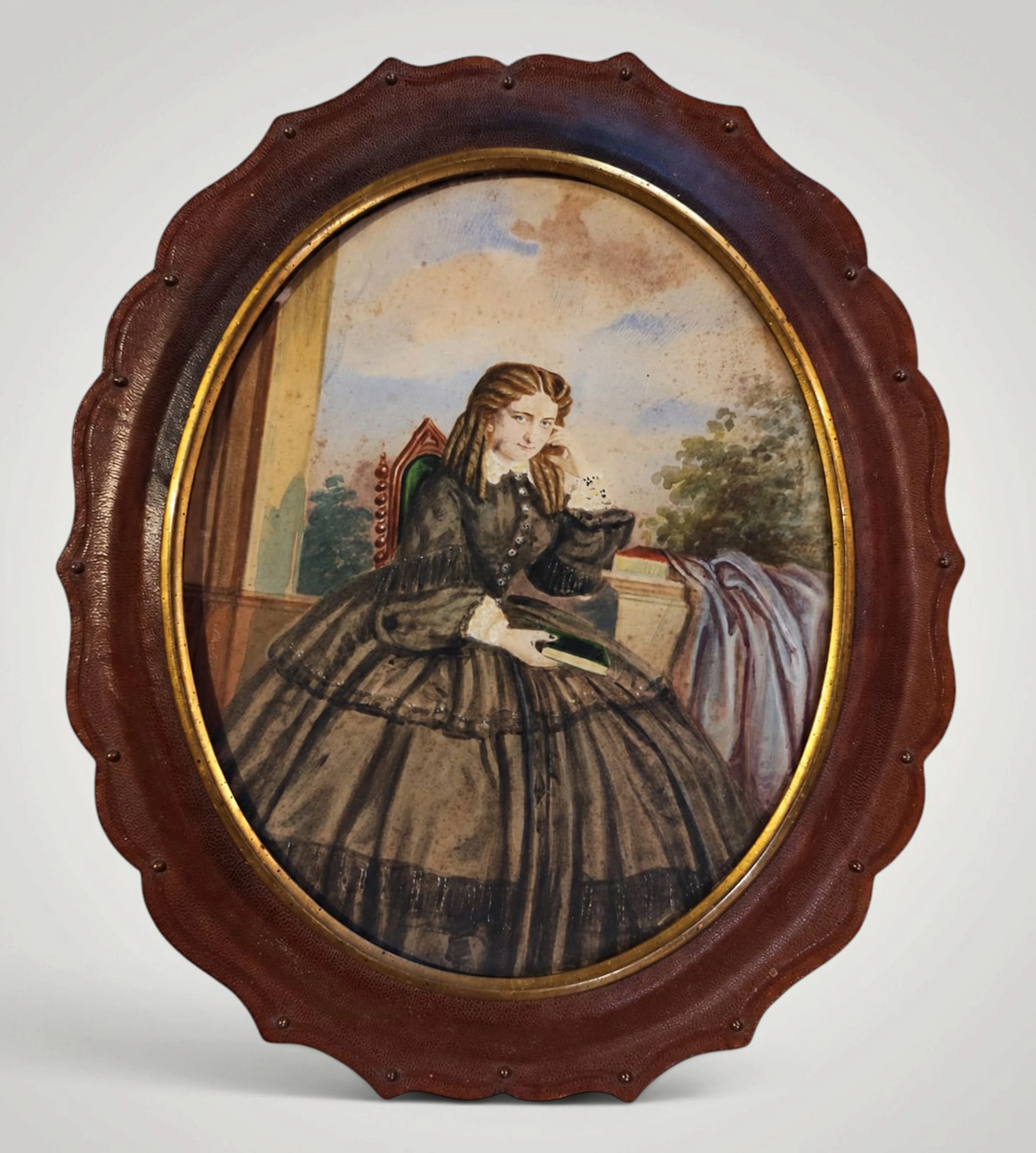 Sandor Strelisky Miniature, Hungary, 19th C