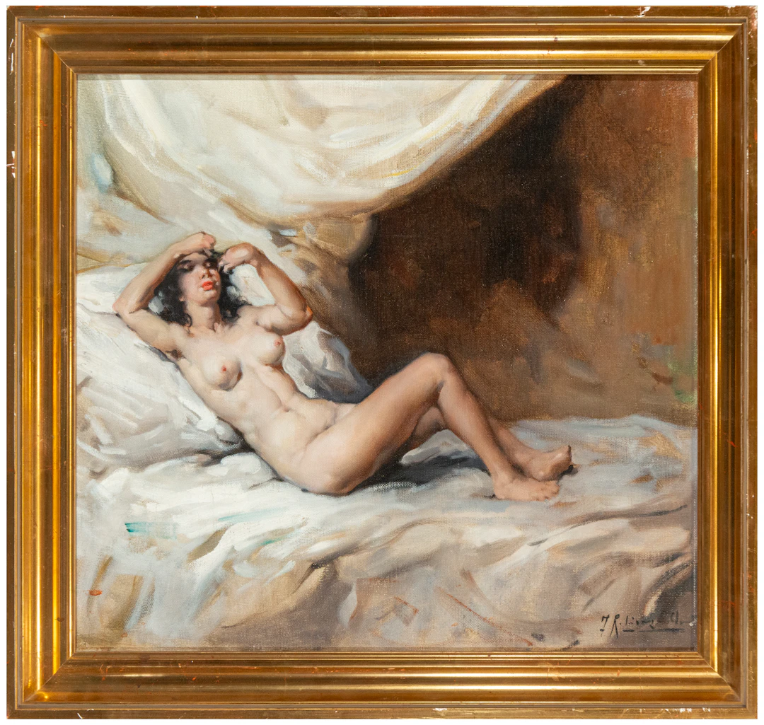 Female Nude – FRANCISCO RODRÍGUEZ SANCLEMENT (Elche 1893 / Santa Pola, 1968)