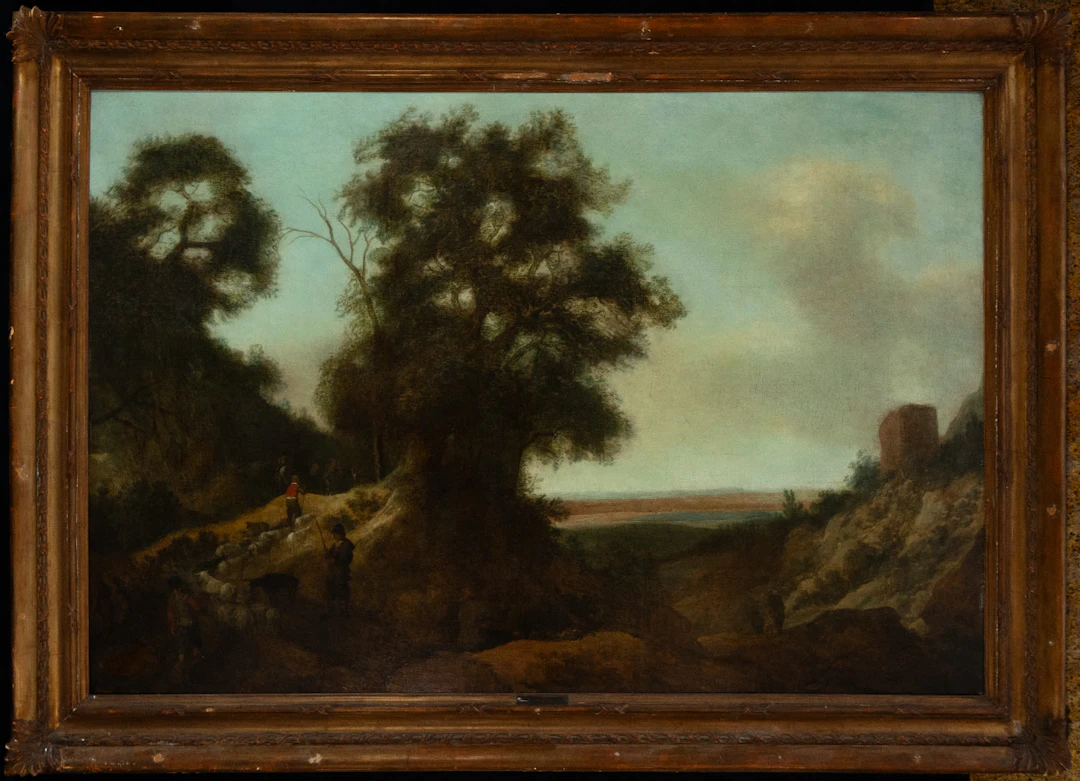 View of Landscape with Shepherds Pieter de Molijn (London, April 6