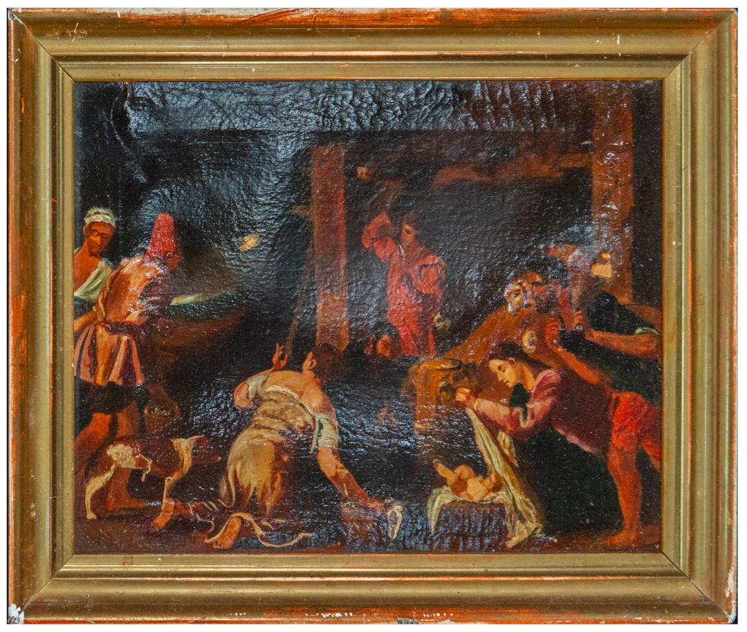 Adoration of the Shepherds – Spanish School – 17th Century