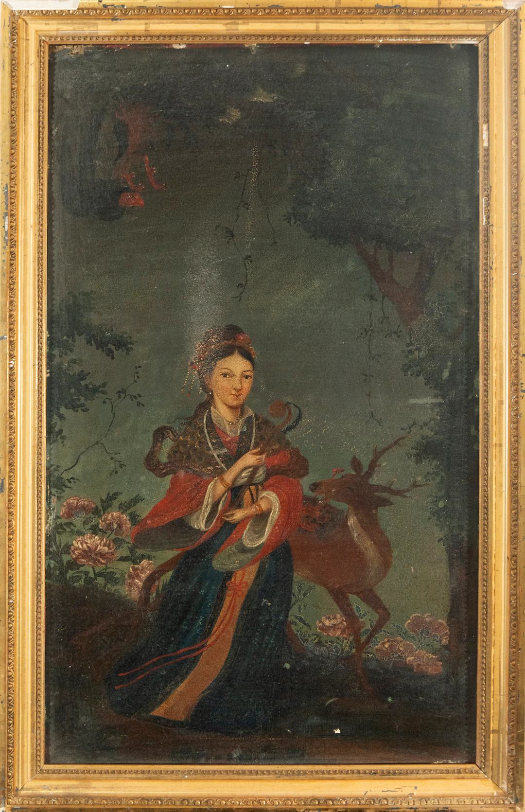 Portrait of an Oriental Lady. Chinese School. 19th Century.