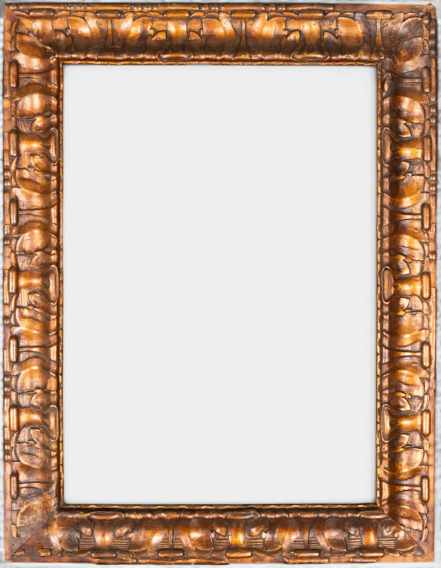 Frame with acanthus leaf decoration – 19th century
