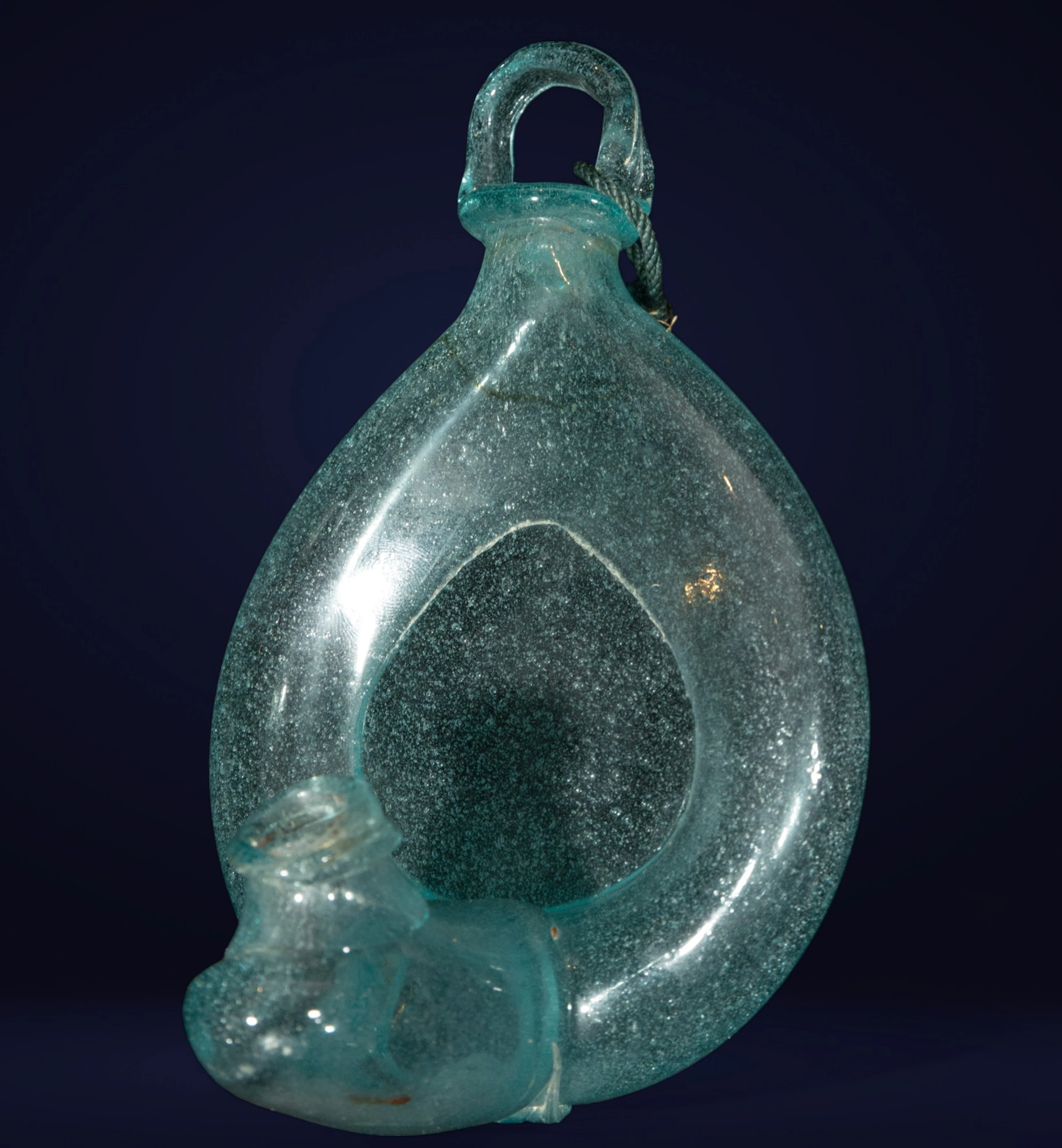Murano oil lamp, 19th century