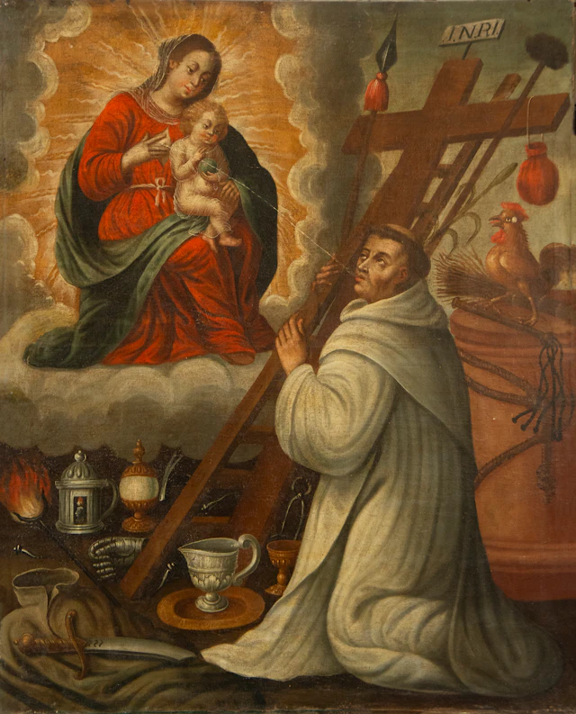The Virgin of the Milk. Spanish School. 17th Century.