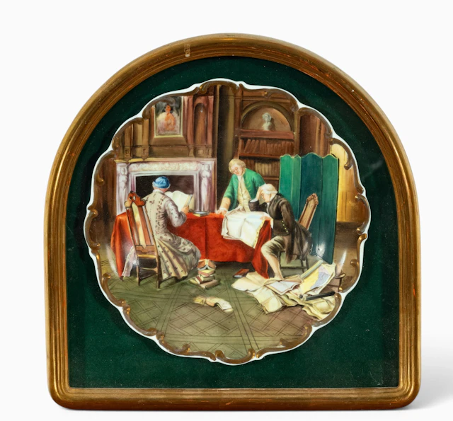 AUSTRIA PLATE, VIENNA, 19TH CENTURY