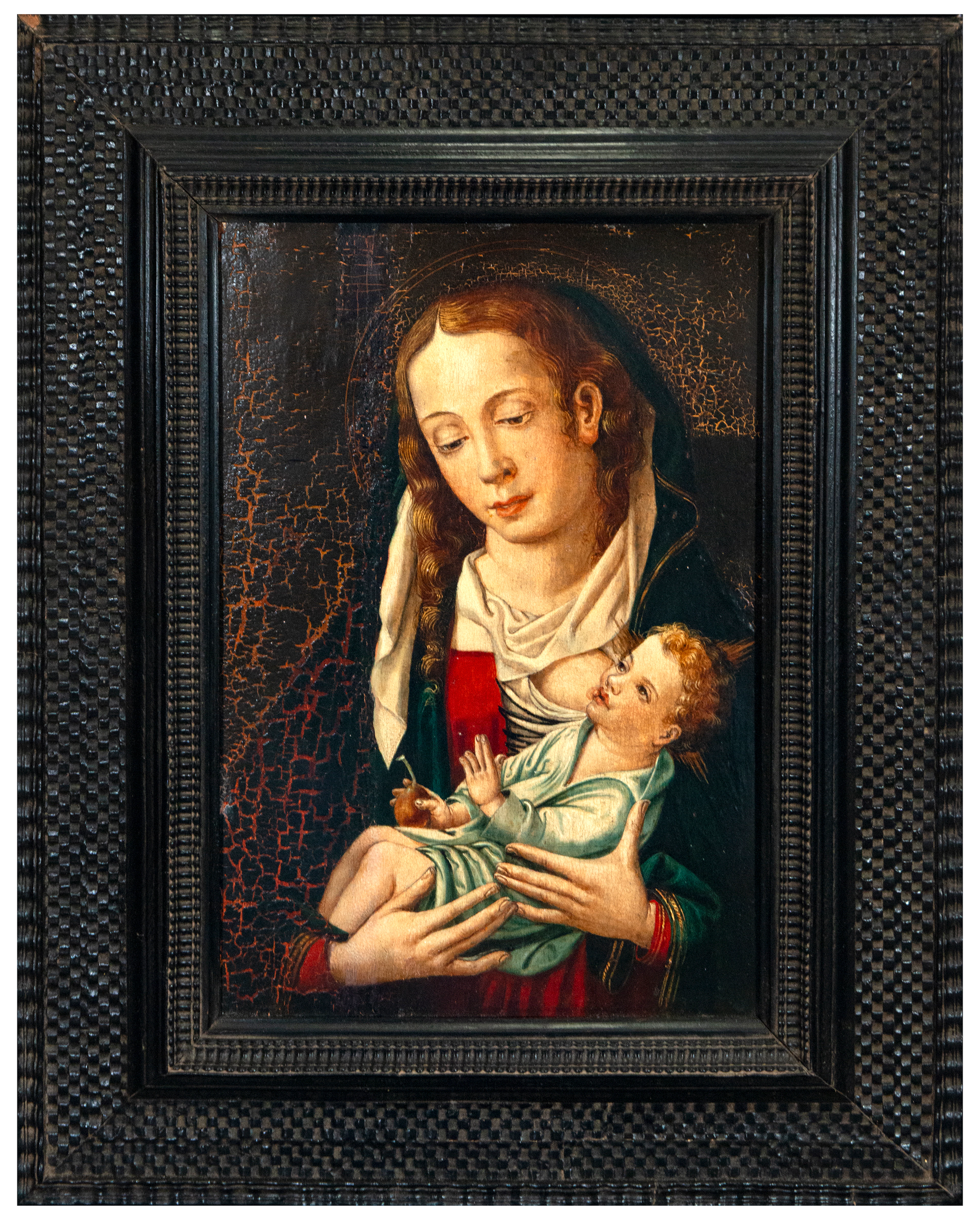 Virgin and Child – Flemish Bruges School – late 15th/early 16th century