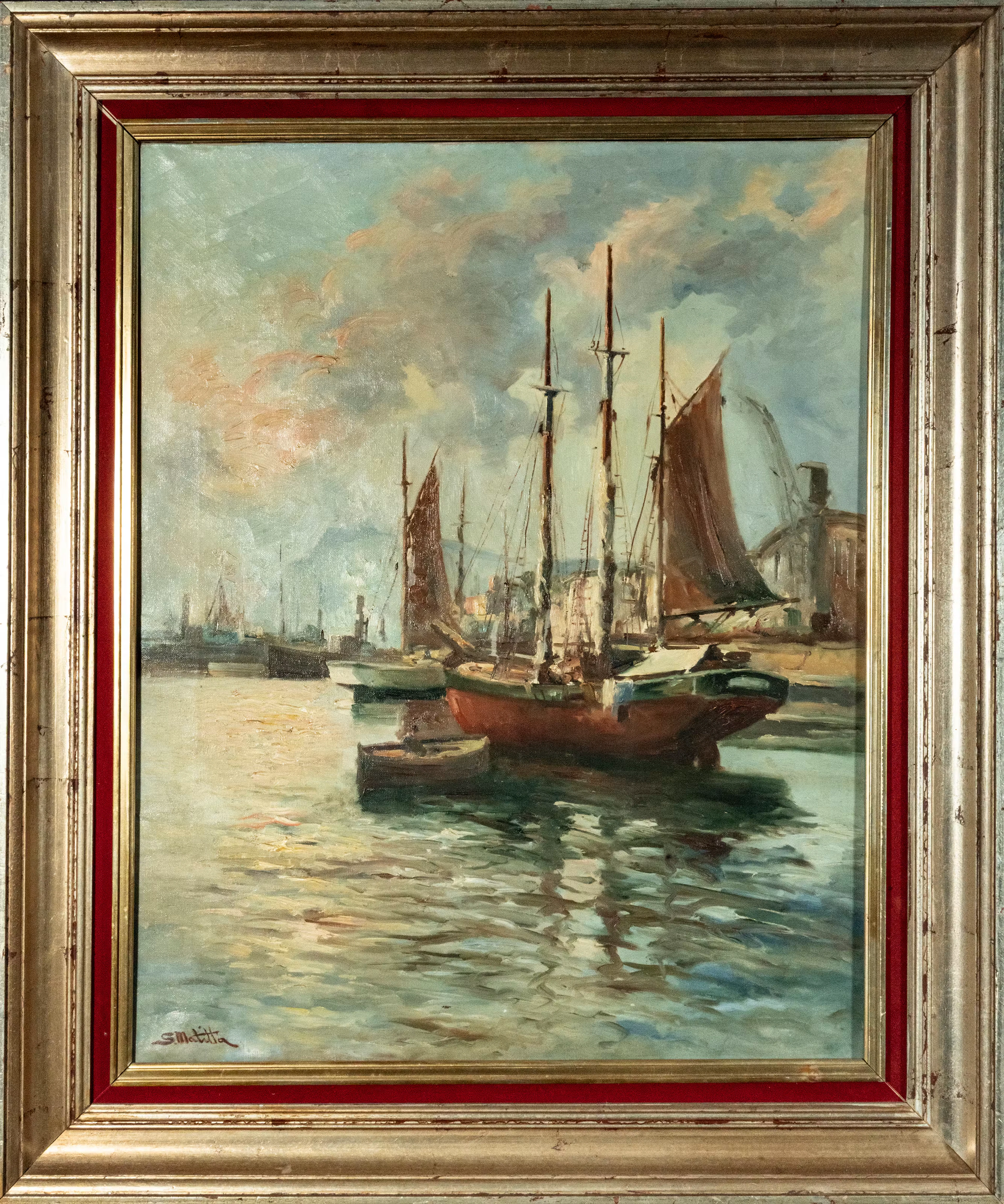 MARINA, S. MATILLA, SIGNED - SPANISH SCHOOL, 20TH C