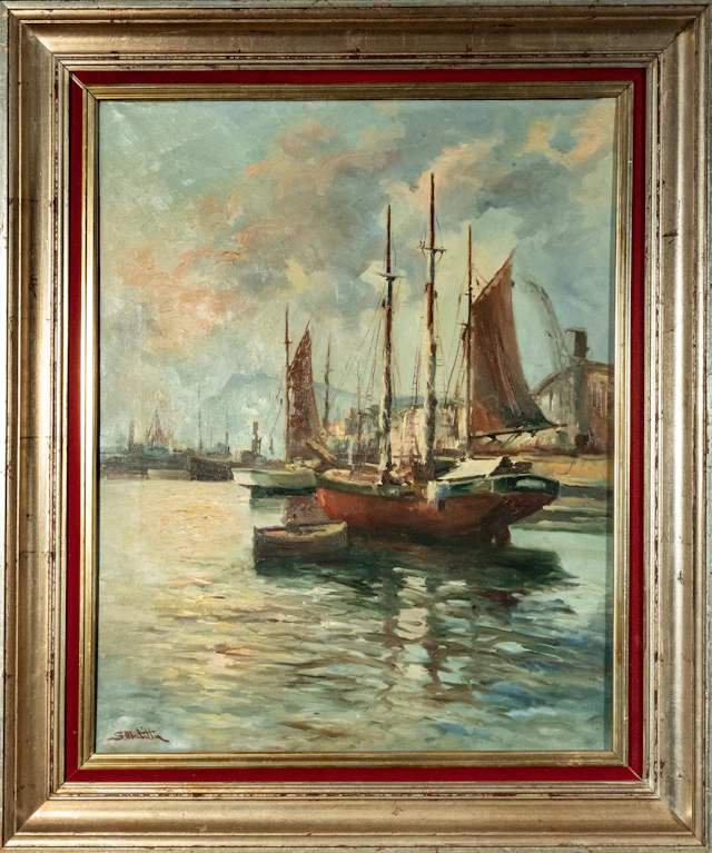 MARINA, S. MATILLA, SIGNED - SPANISH SCHOOL, 20TH C