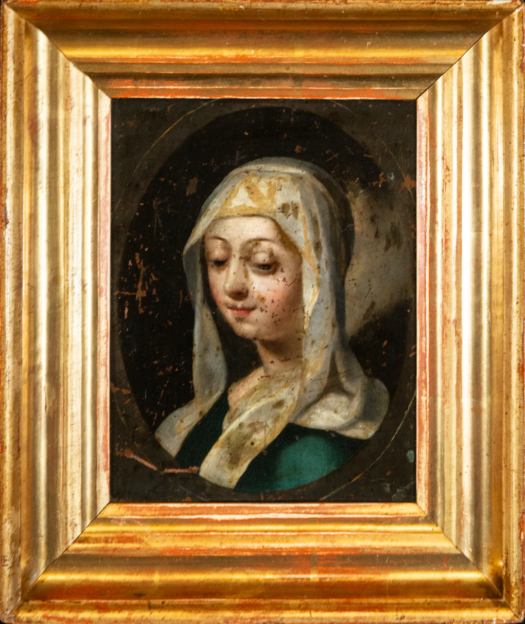 Devotional female figure – Italian School – 18th century