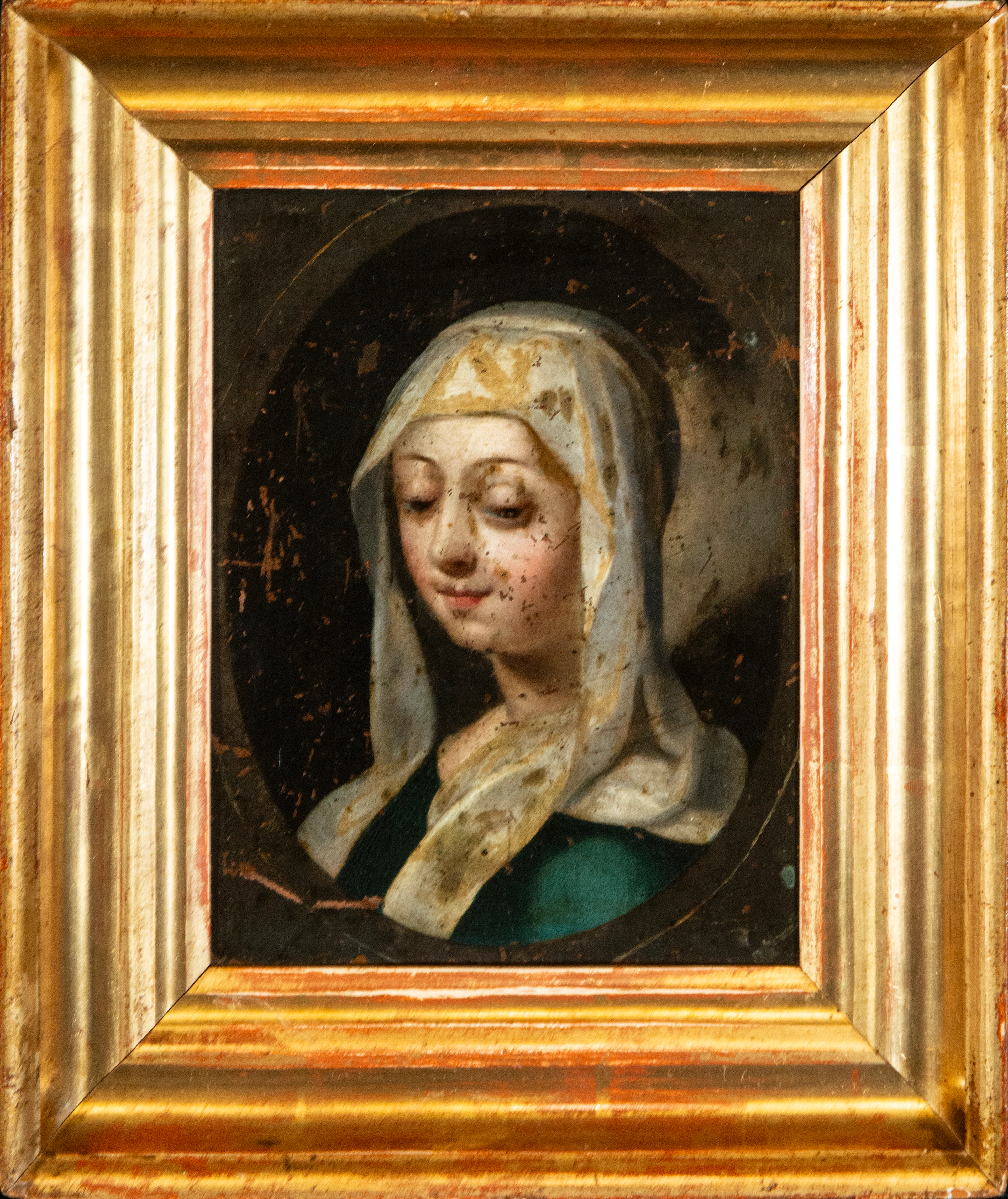Devotional female figure – Italian School – 18th century