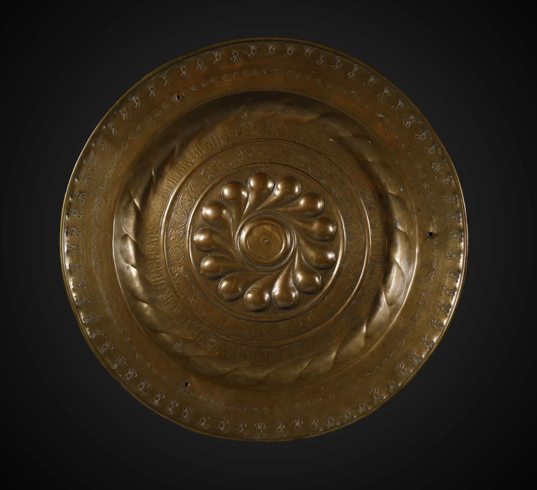 Large Alms Plate from Nuremberg, Germany, 16th/17th century