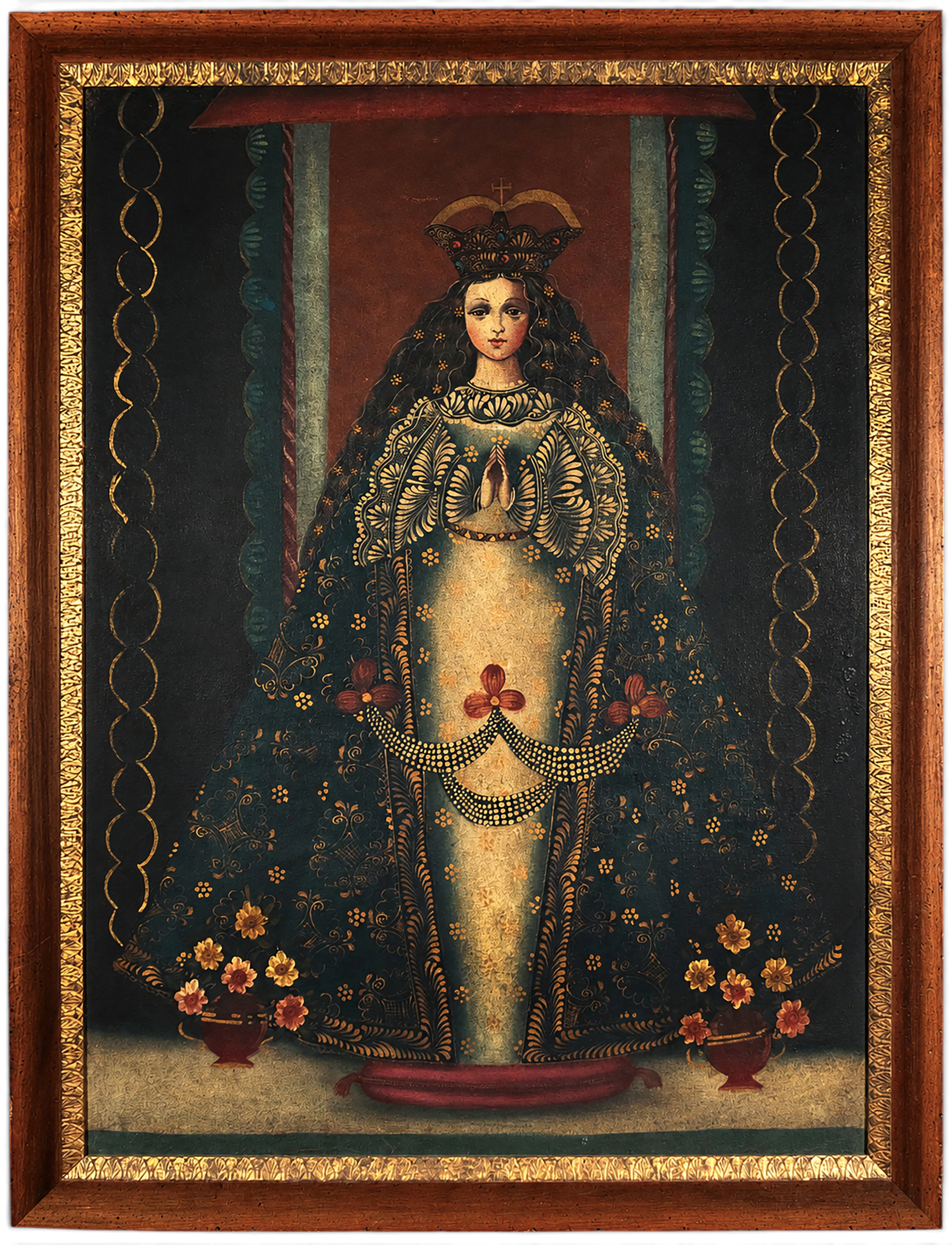 COLONIAL VIRGIN End. XVIII - XIX
