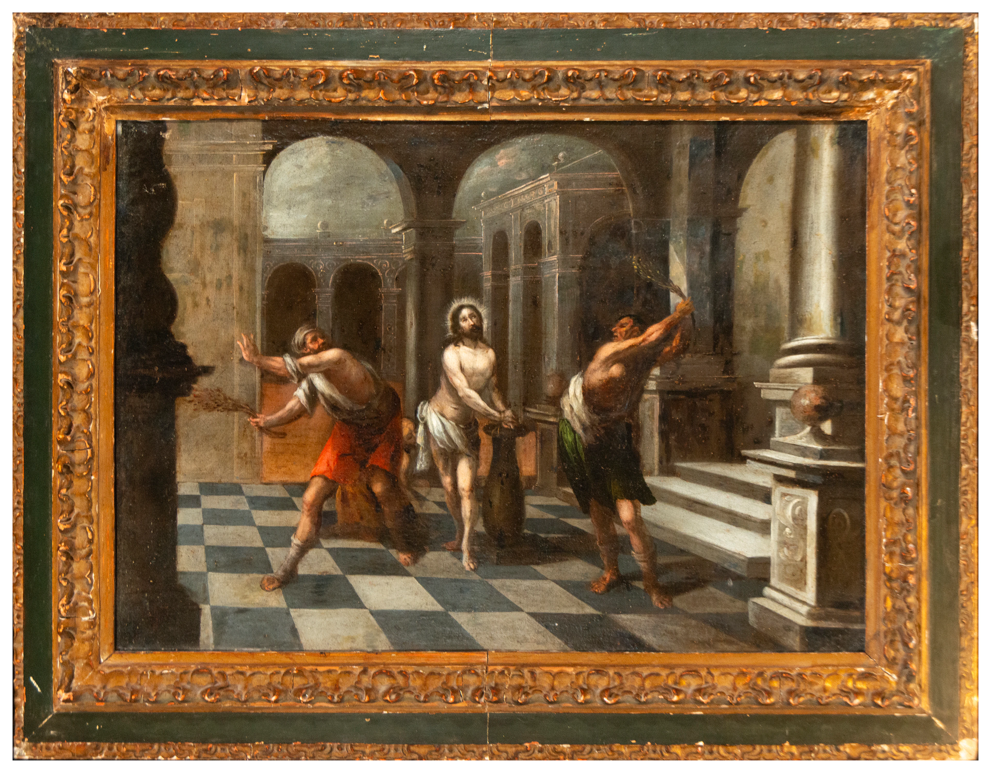 The Flagellation of Christ – Andalusian Baroque Master of the 17th-18th
