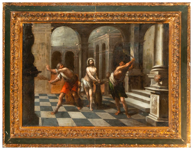 The Flagellation of Christ – Andalusian Baroque Master of the 17th-18th