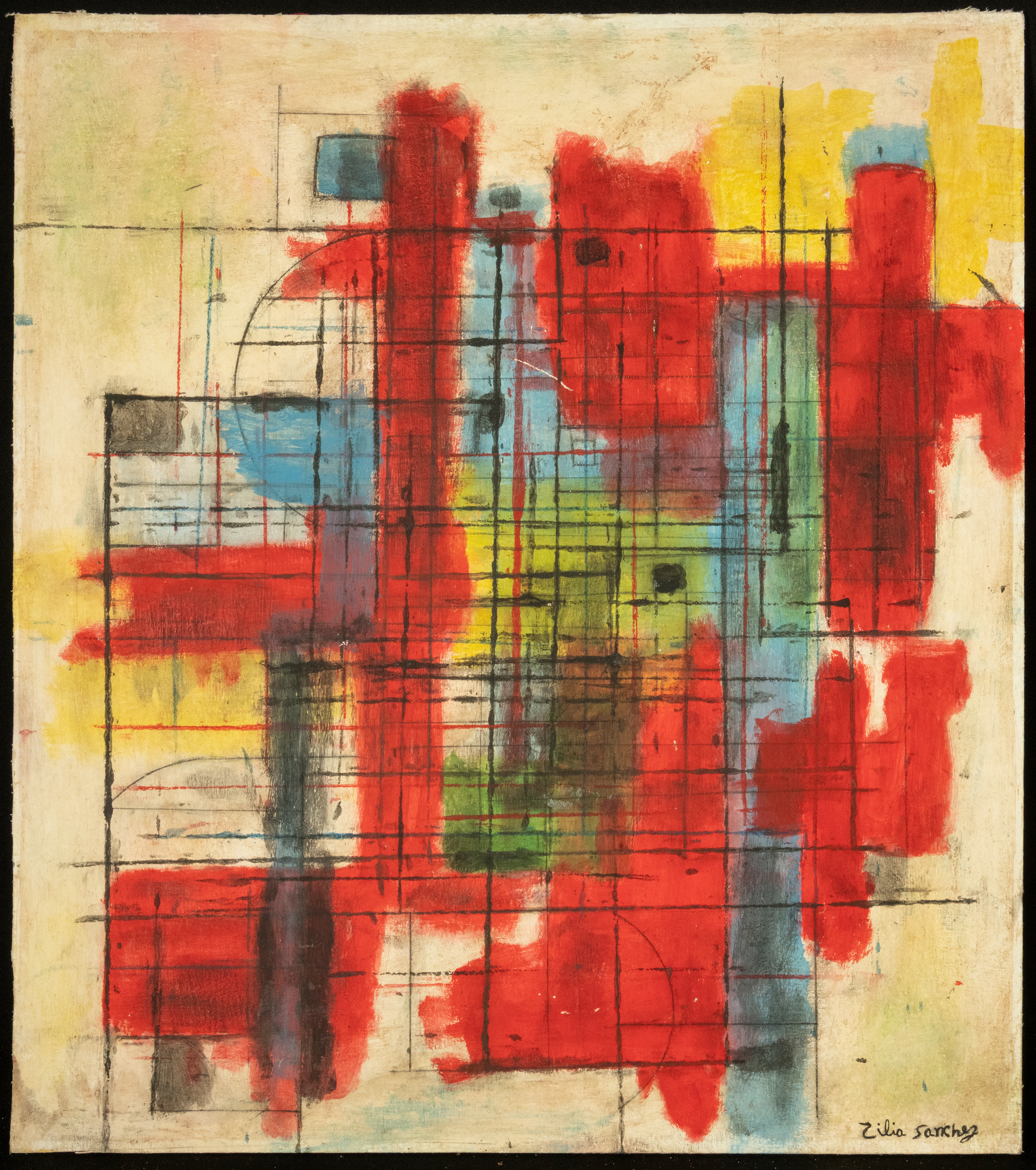 CILIA SÁNCHEZ, SIGNED, LATIN AMERICAN ART